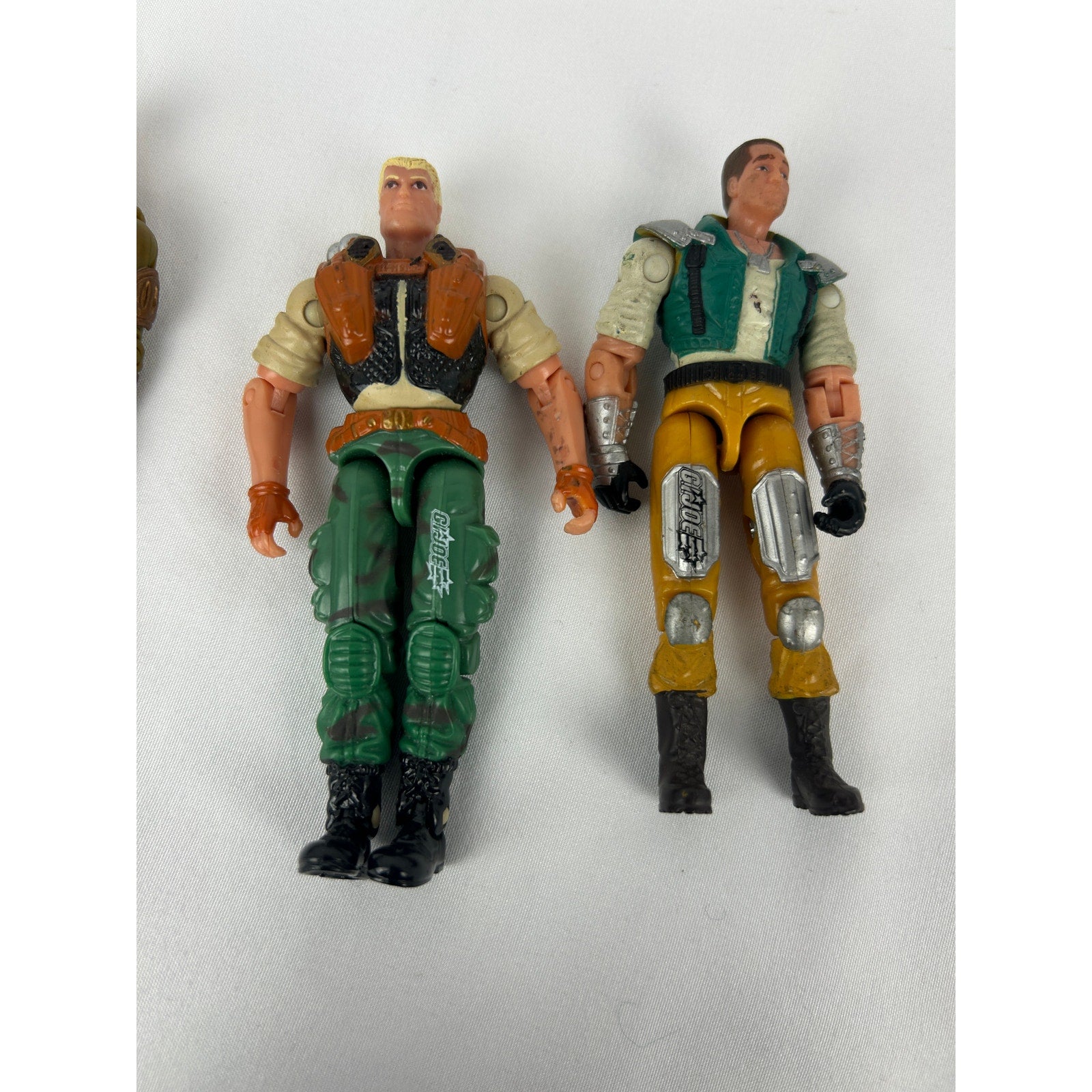 GI Joe Figure Lot Duke Beach Head Sgt Stalker Blowtorch Hi Tech