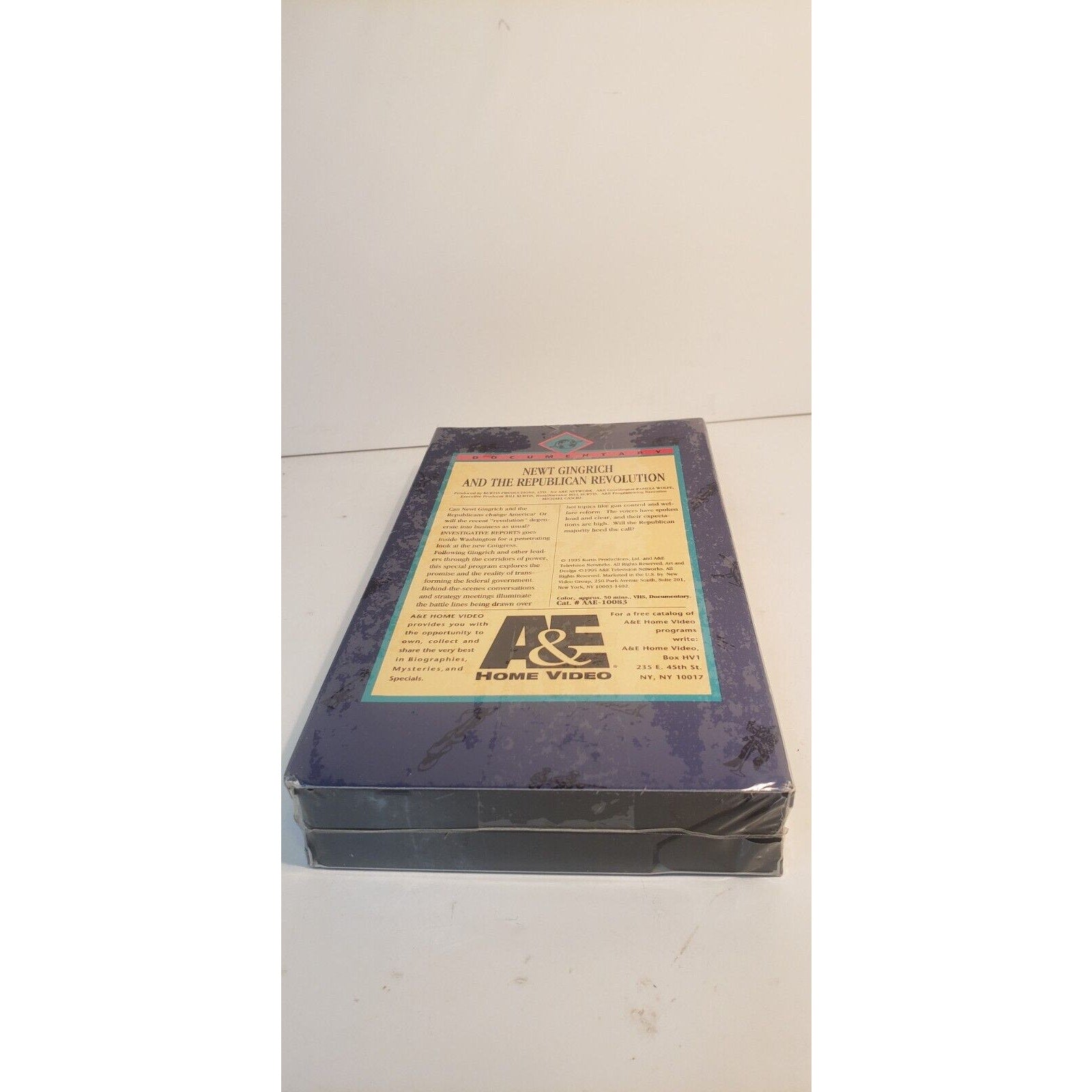 Newt Gingrich & the Republican Revolution 1995 VHS New Sealed