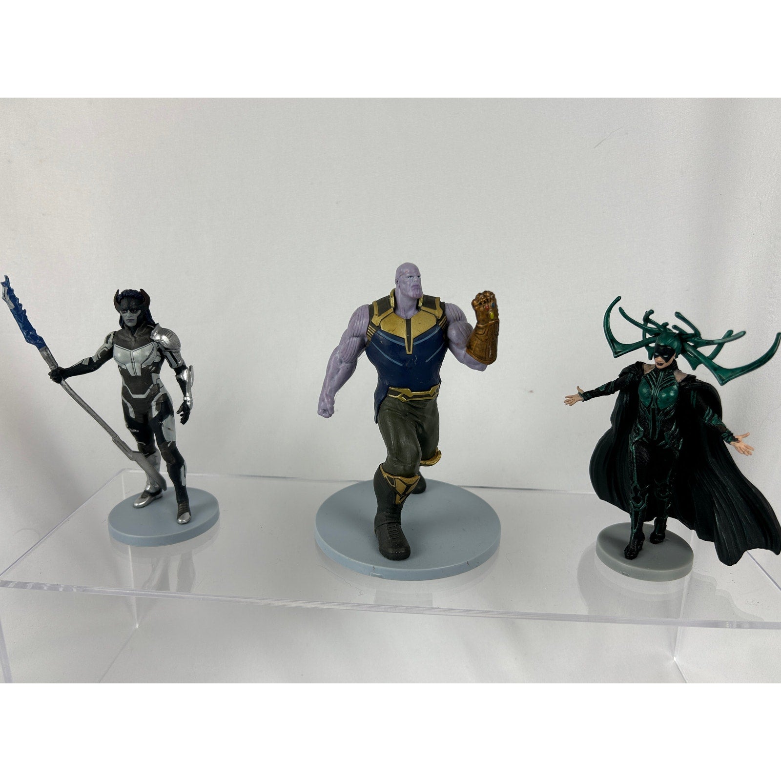 Marvel Avengers Figure Lot Thanos Thor Loki Hulk Spider-Man 12pc