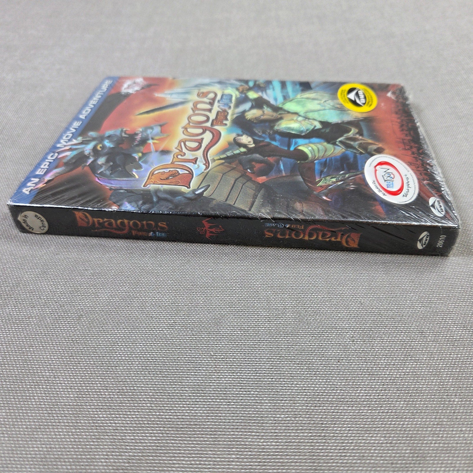 Dragons Fire & Ice DVD 2004 Sealed New Mega Bloks Animated Movie