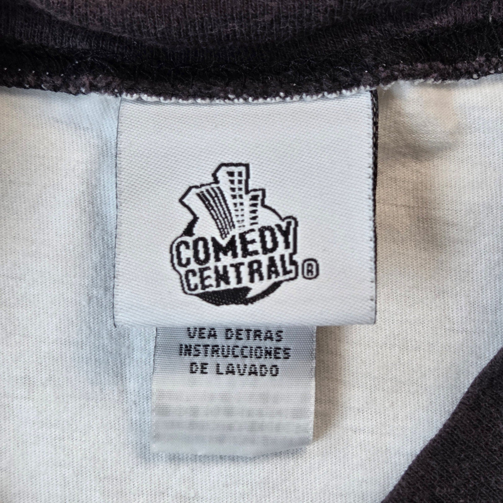 Comedy Central South Park Ringer T Shirt Large 2005 Vintage Cartoon Graphic