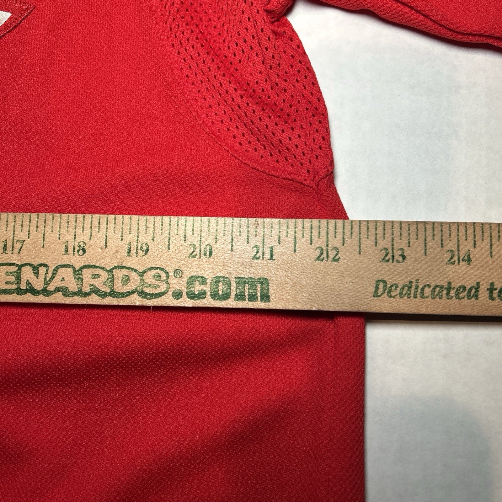 Dylan Larkin #71 Detroit Red Wings Adidas Climalite NHL Jersey Size 50