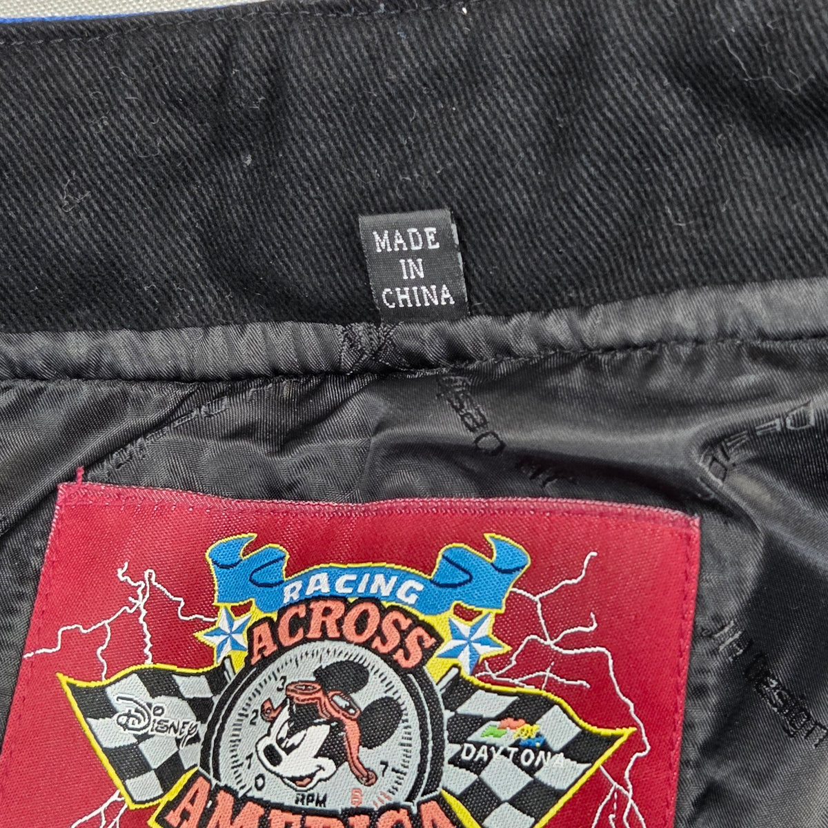 Vintage 2005 JH Design Disney Racing Across America Mickey Jacket 2XL Daytona