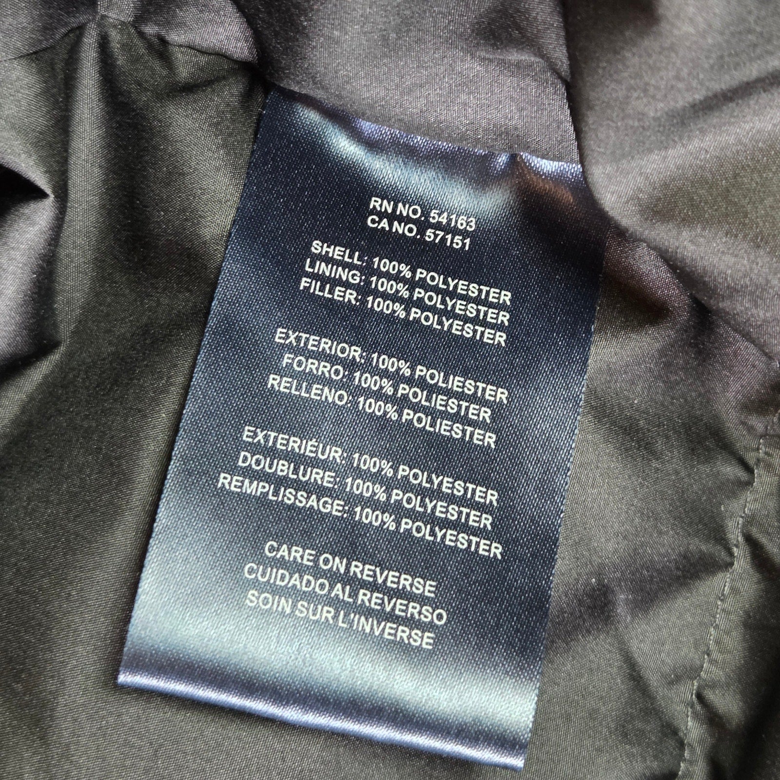 Tommy Hilfiger Men's XXL Hooded Puffer Winter Coat Jacket Gray