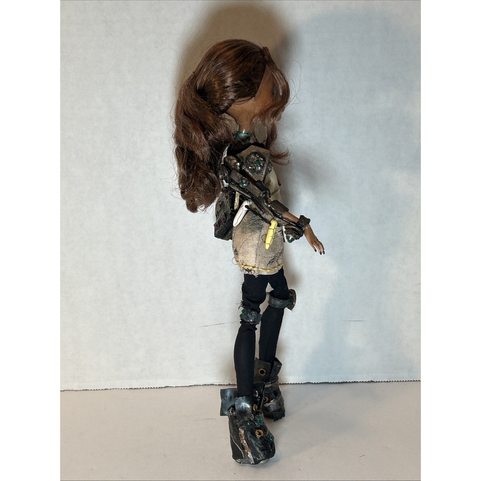 OOAK Custom Repaint Monster High Doll BJD With Steampunk or Cyberpunk Influence