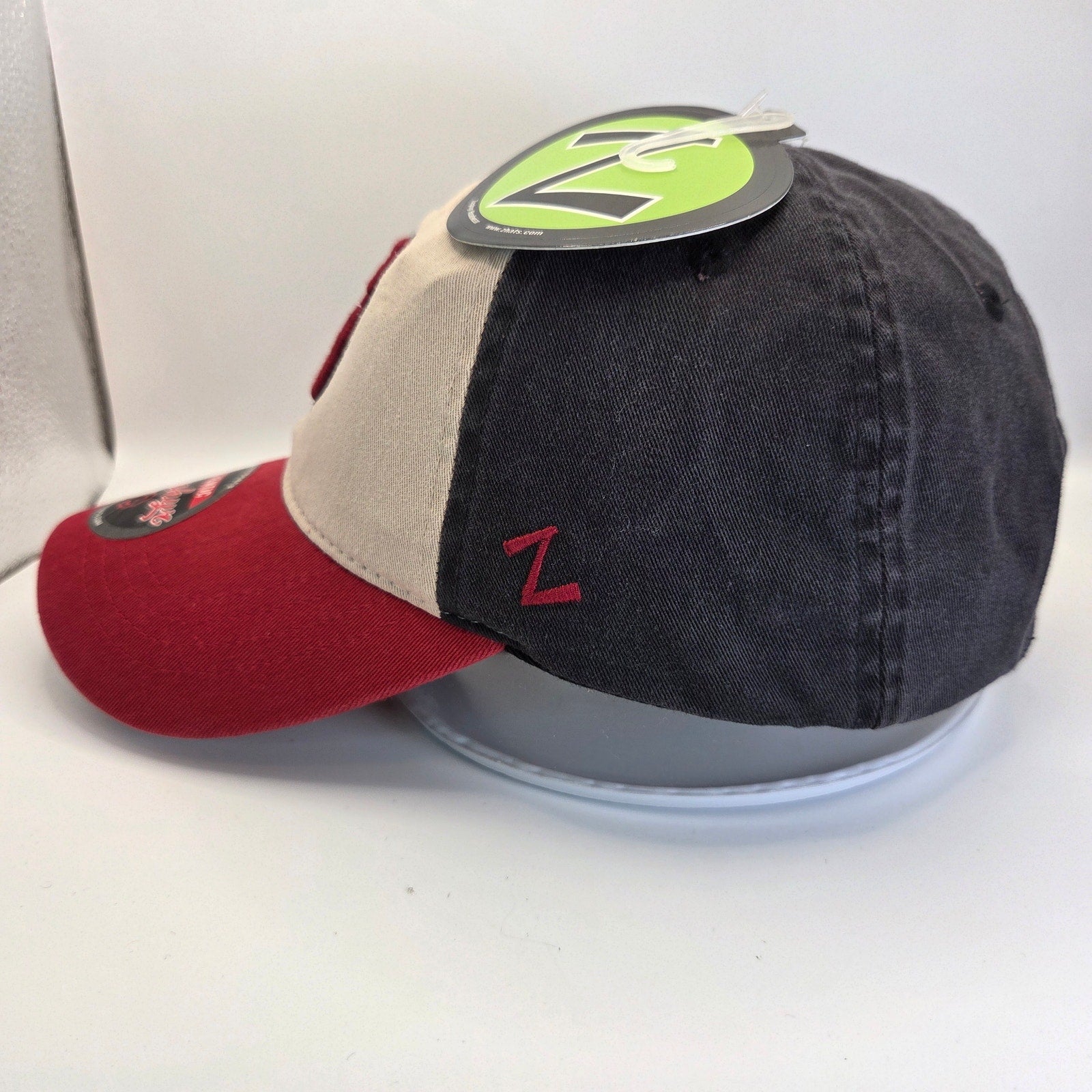 NC State Wolfpack Hat Zephyr Claspback Cap NWT Red Black College Cotton