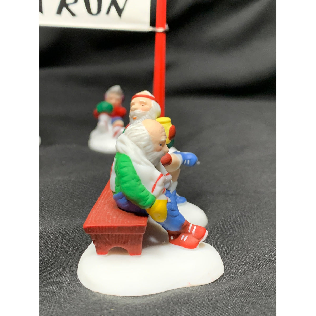 Dept 56 Christmas Fun Run 56434 North Pole Series Set of 6 Retired 1998