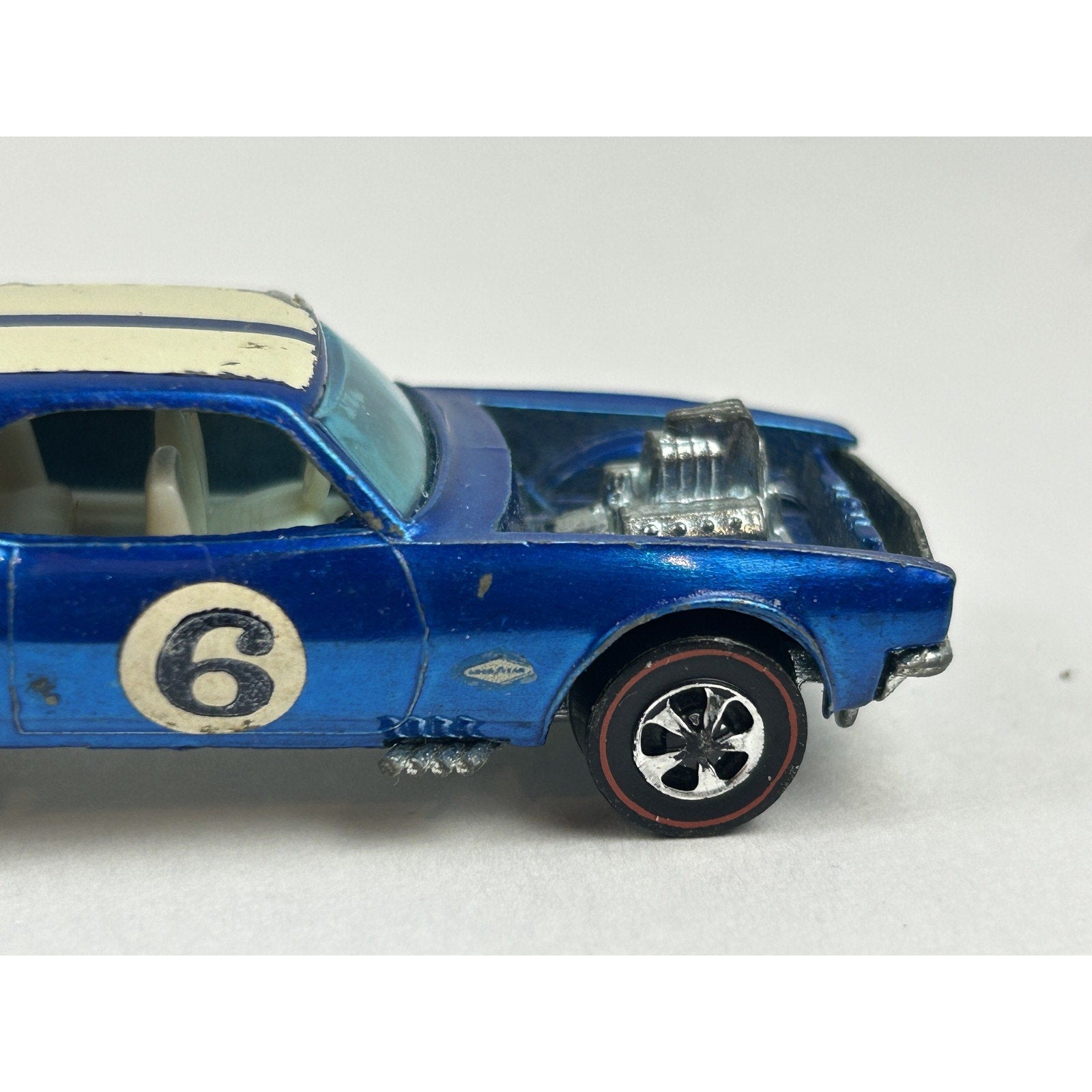 Vintage 1969 Hot Wheels Heavy Chevy Hong Kong Redline Diecast Car Racing Toy