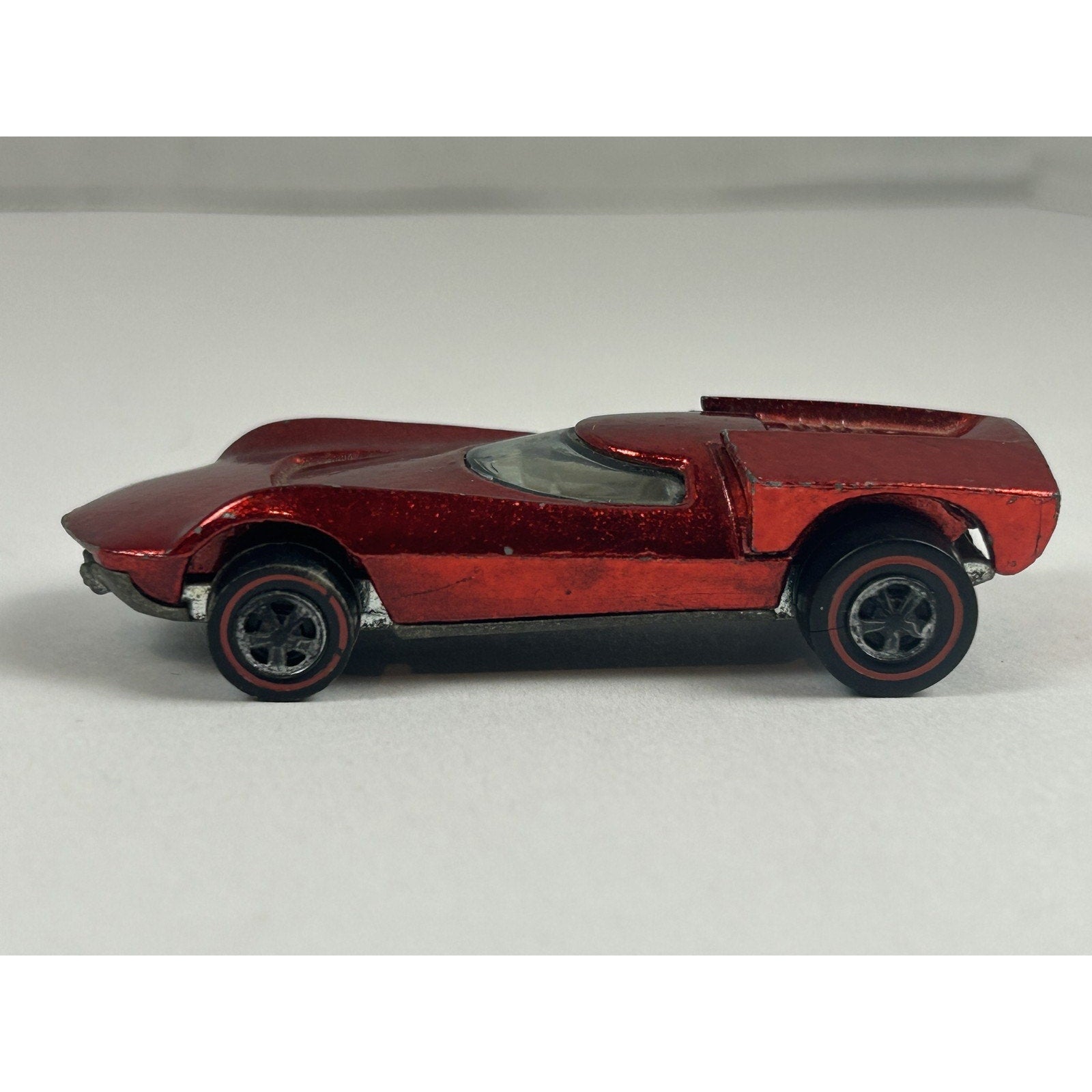 Vintage Hot Wheels Redline Turbofire Diecast Car 1969 USA Spectraflame Red