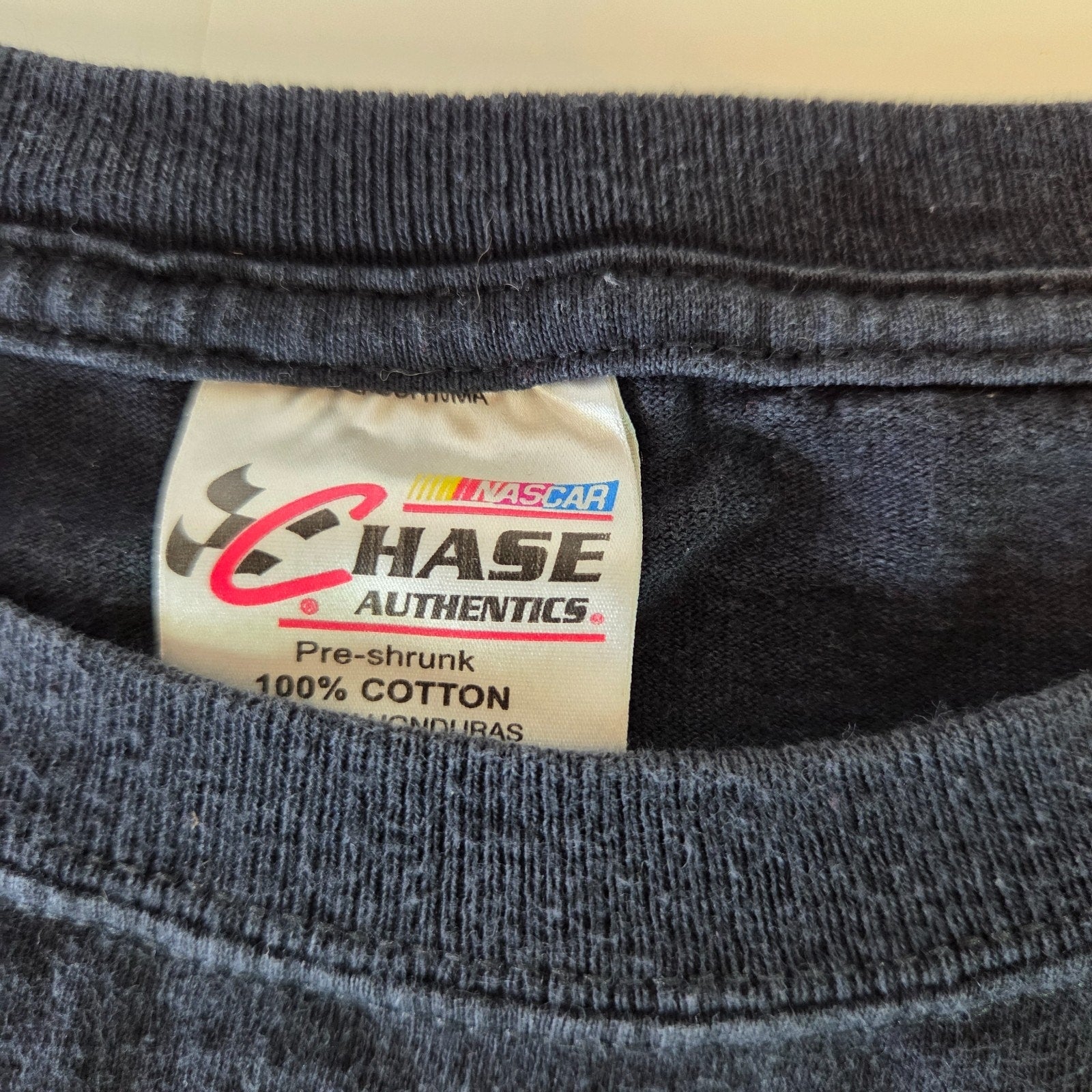 Vintage Jeff Gordon NASCAR Chase Authentics T-Shirt Black Lead By Example XL