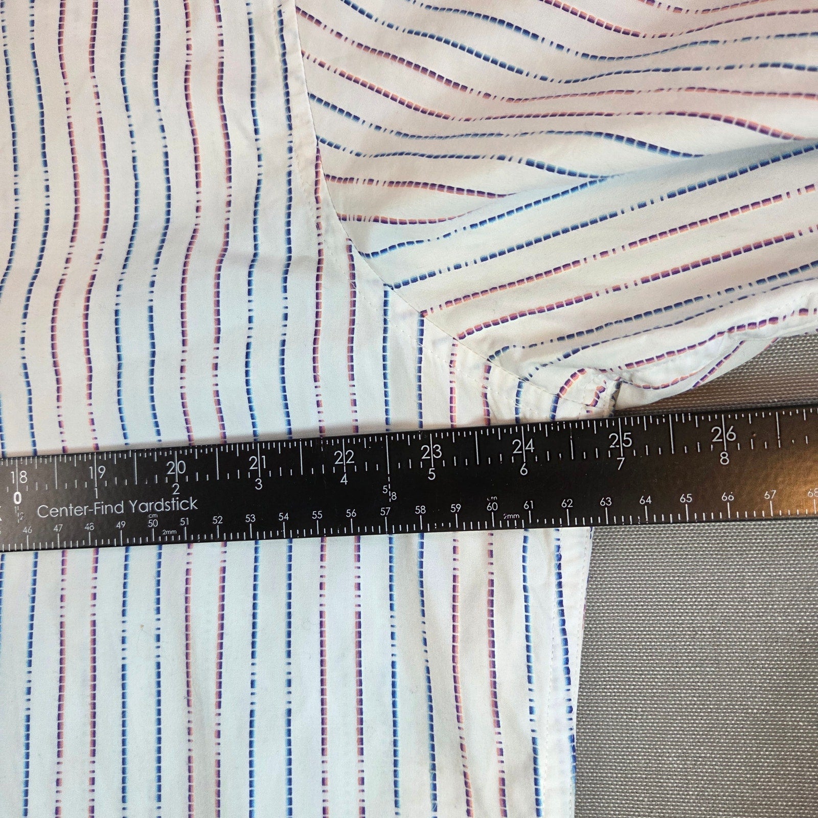 Robert Graham Classic Fit Striped Shirt XL Knowledge Wisdom Truth Cotton