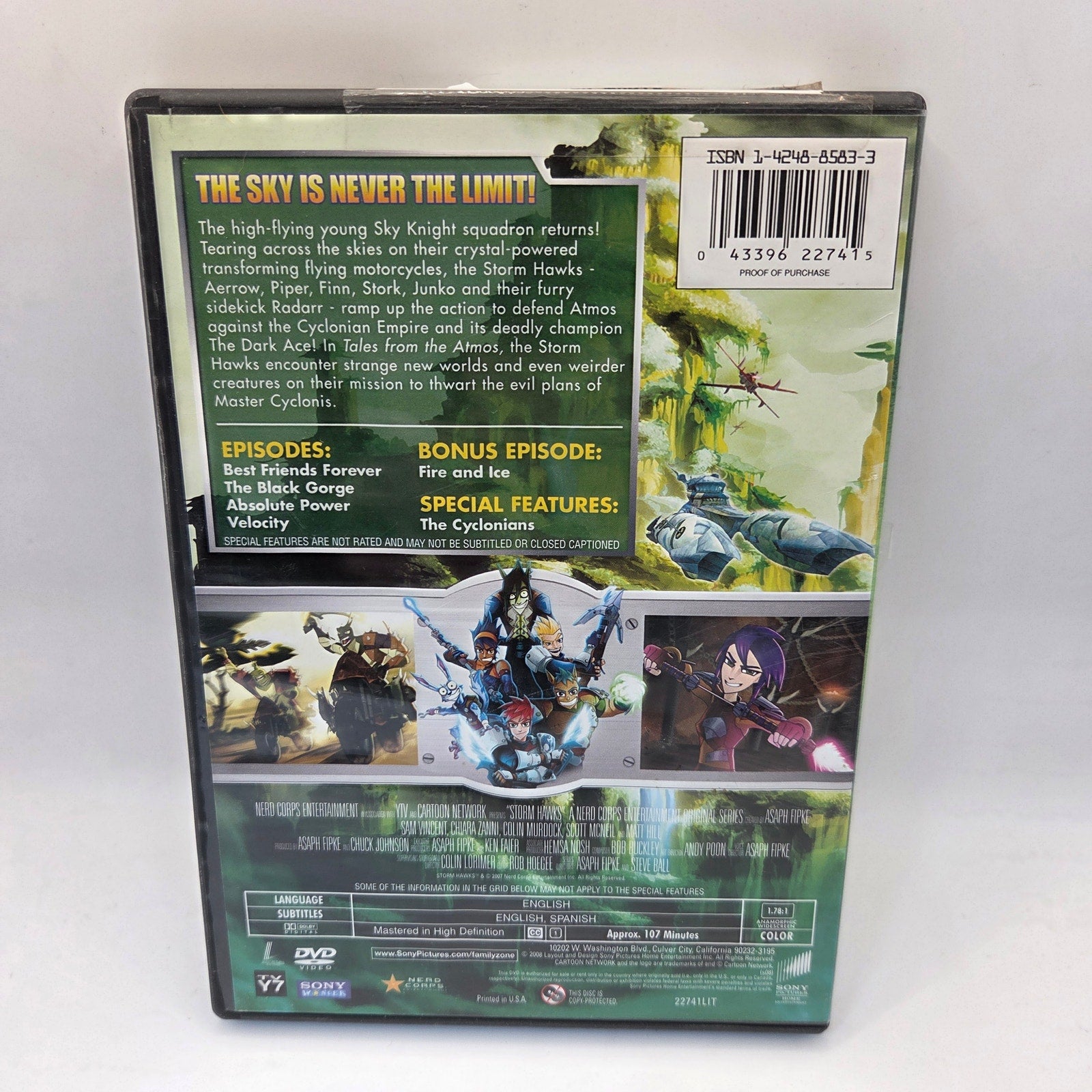Anime DVD Lot Ranma 1/2 Storm Hawks Beyblade Yu-Gi-Oh Protectors 5DVD