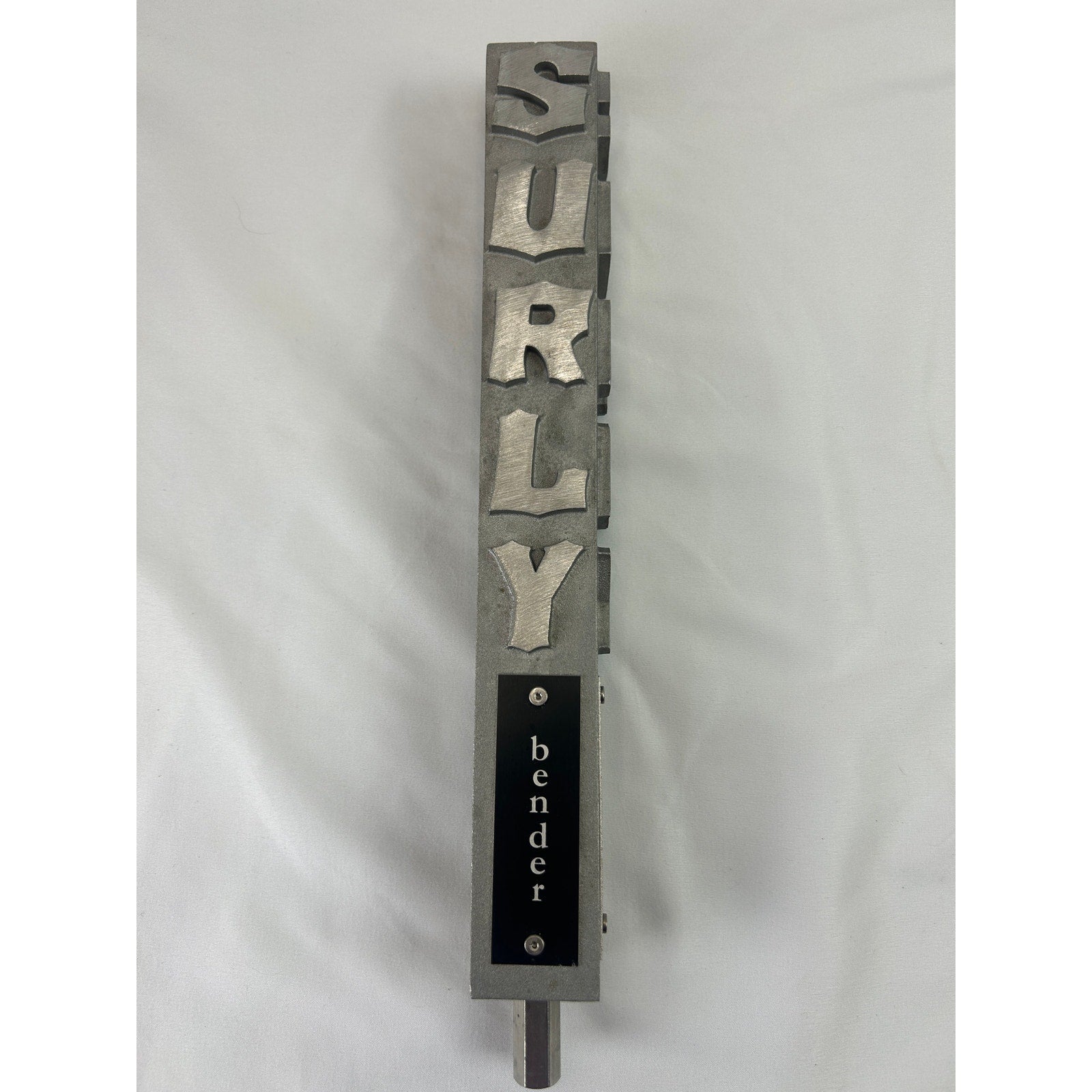 Surly Brewing Bender Beer Tap Handle 11.5in Cast Aluminum Minnesota Rare