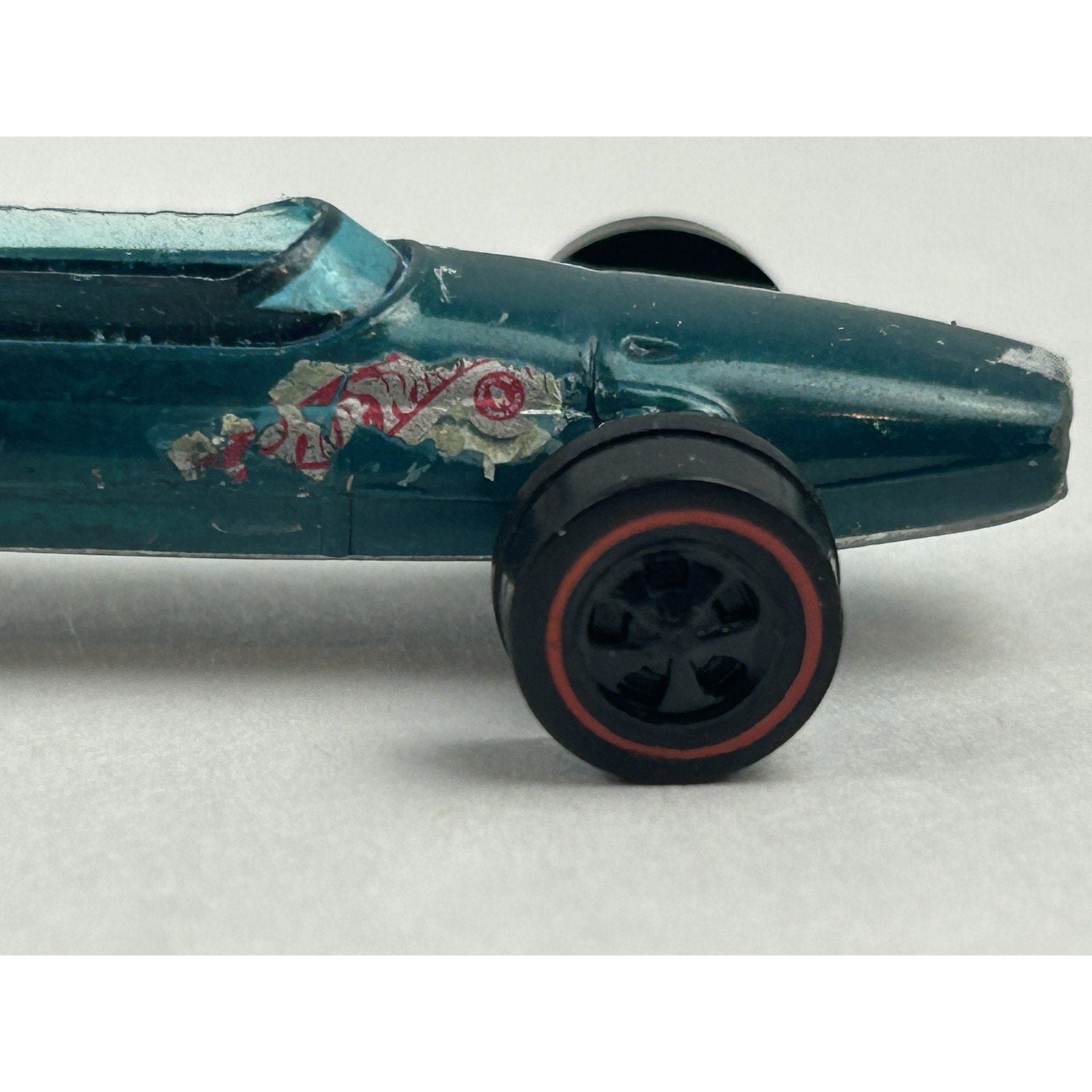 Vintage Hot Wheels Brabham Repco F1 Blue Redline 1969 Diecast Car