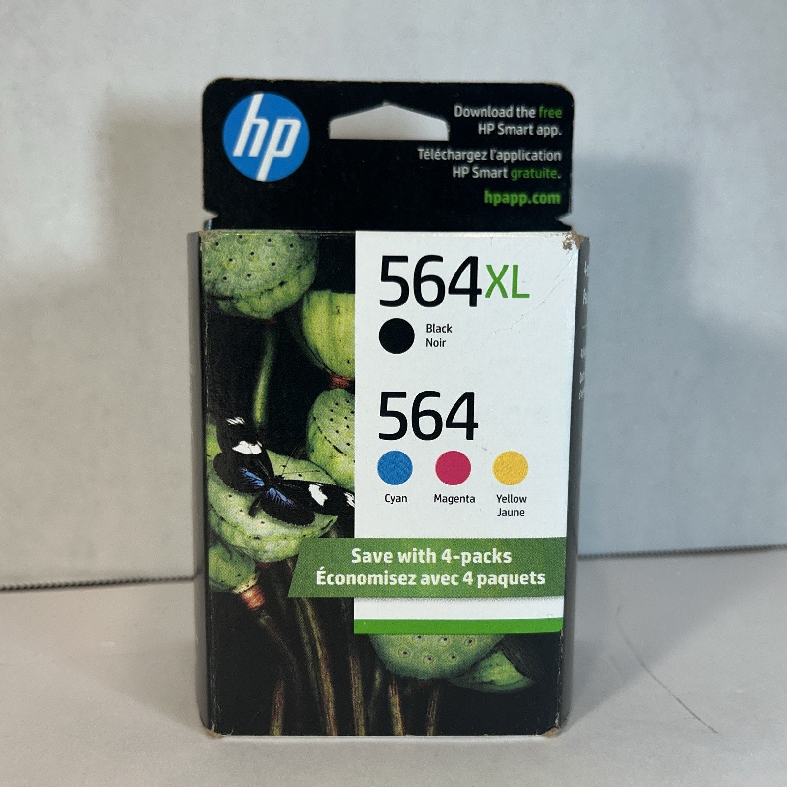 HP 564XL Black 564 TriColor C/M/Y - N9H60FN - OEM - Sealed