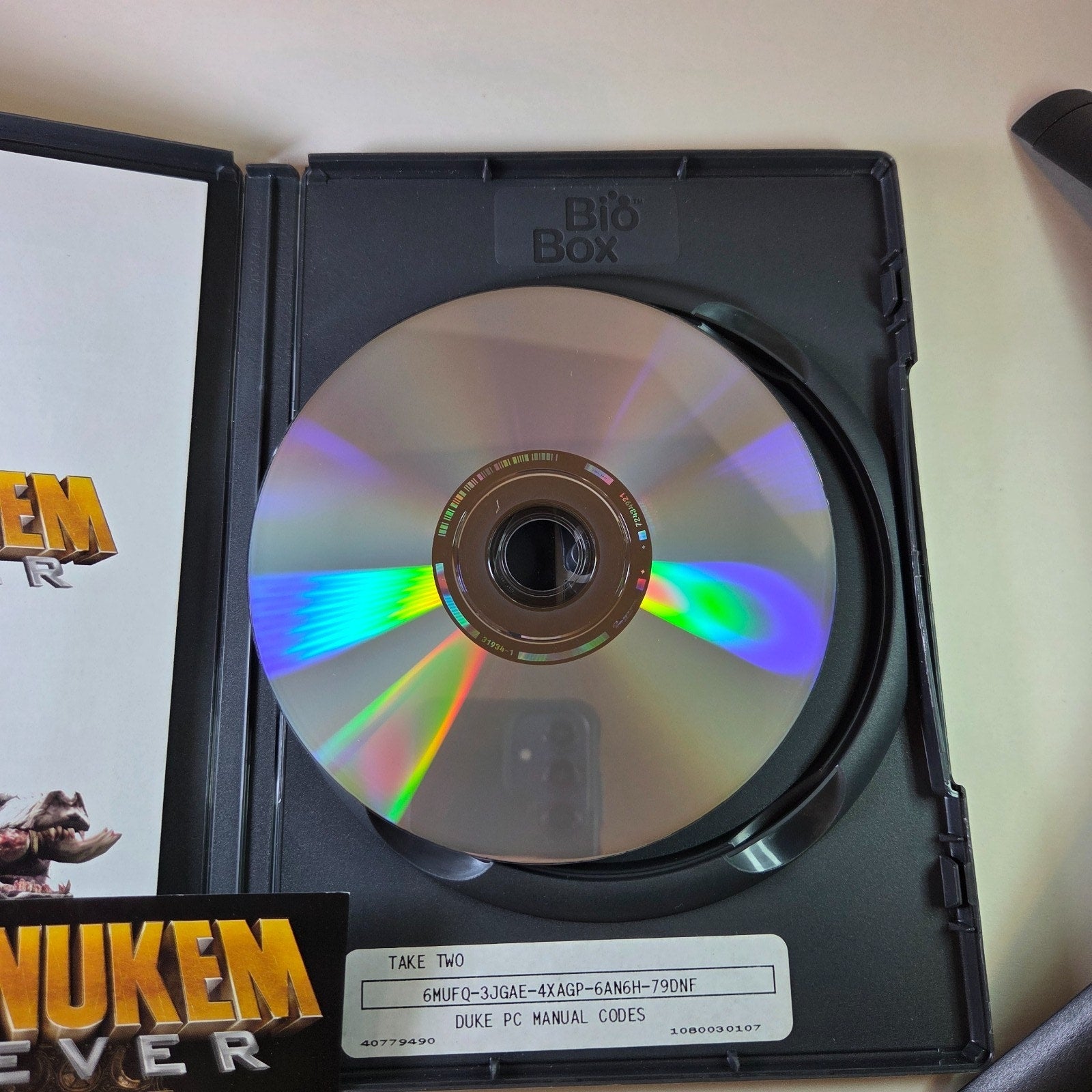 Duke Nukem Forever PC DVD 2011 Gearbox 2K Games Complete with Manual & Code