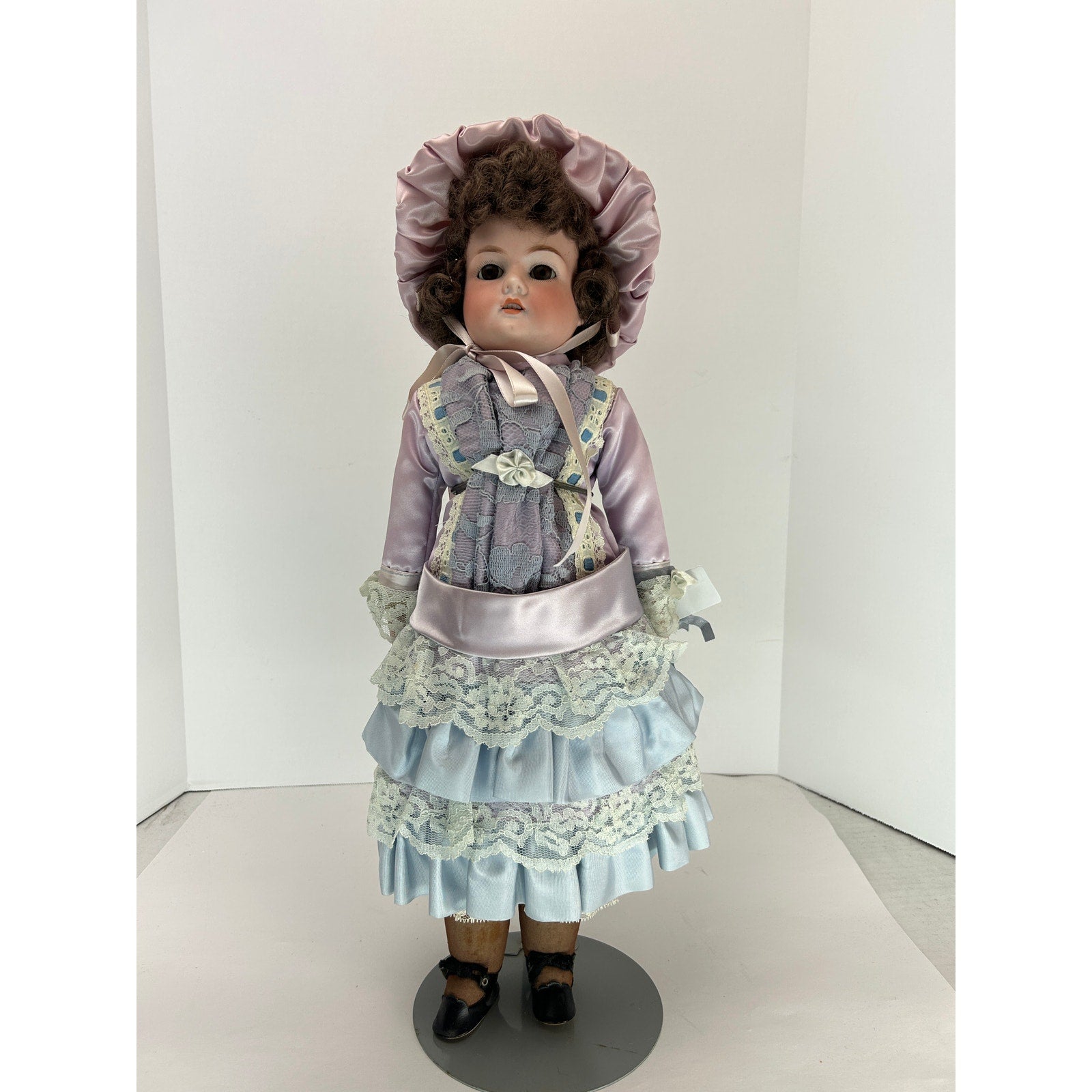 Antique Armand Marseille 370 DEP Bisque Doll 18” Banker’s Daughter 1893