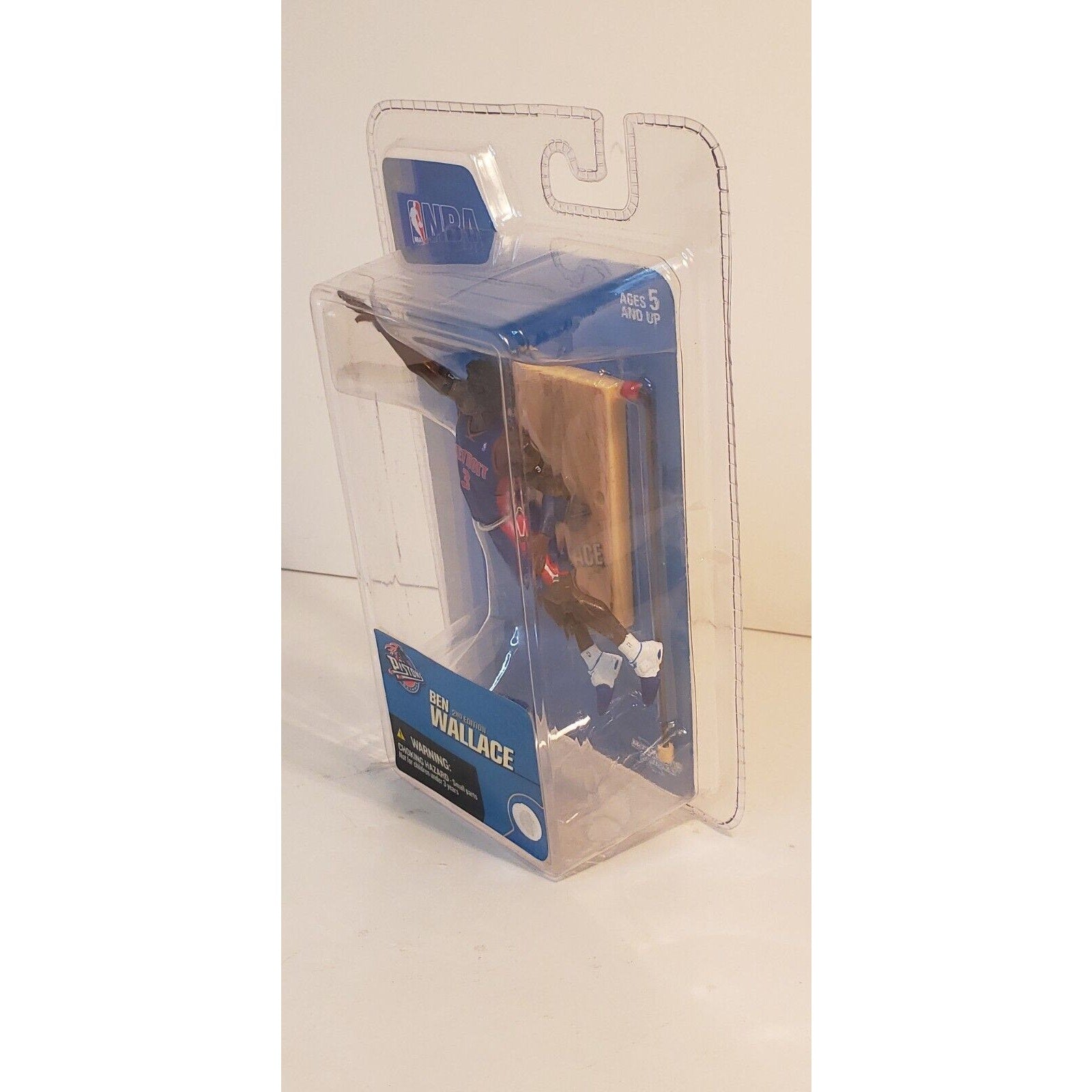 Ben Wallace 2005 Detroit Pistons 3" NBA 2nd Edition McFarlane Action Figure NIP