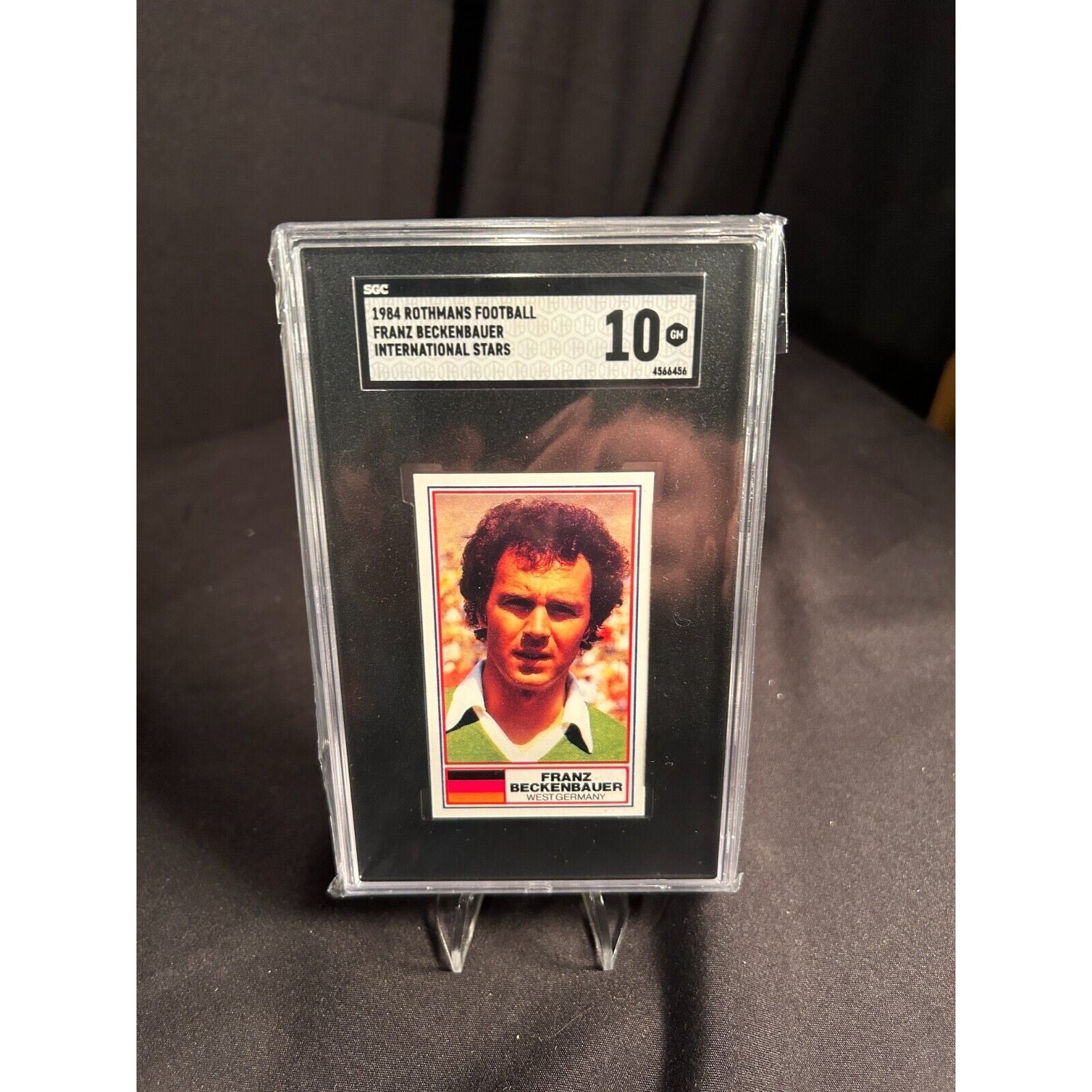 1984 Rothmans Football Franz Beckenbauer International Stars SGC 10