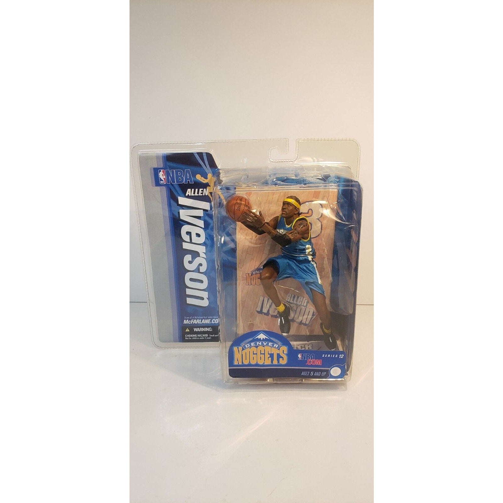 Allen Iverson Denver Nuggets HOF 2007 McFarlane Series 12