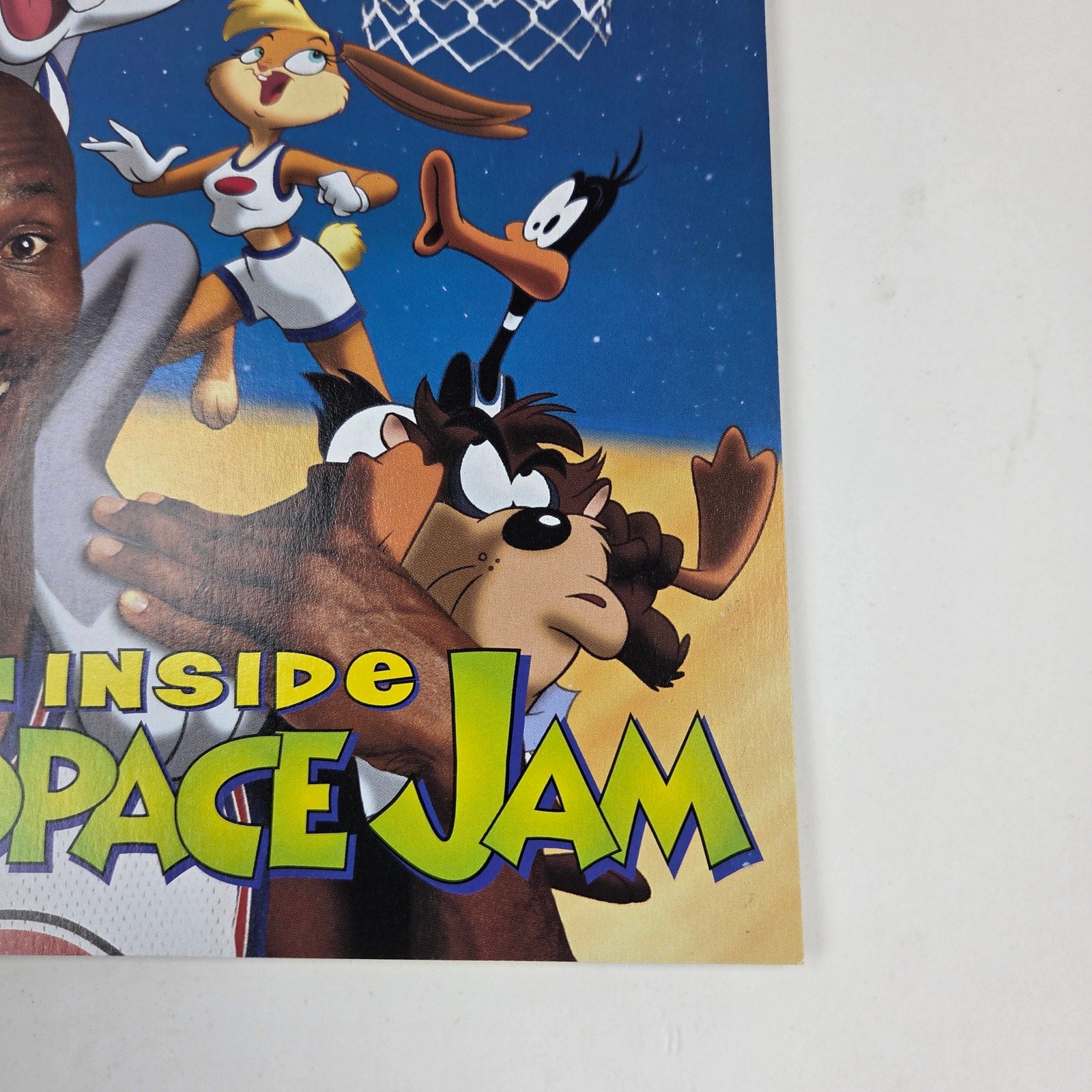 Sports Illustrated For Kids Space Jam Michael Jordan 1997 Newsstand Poster