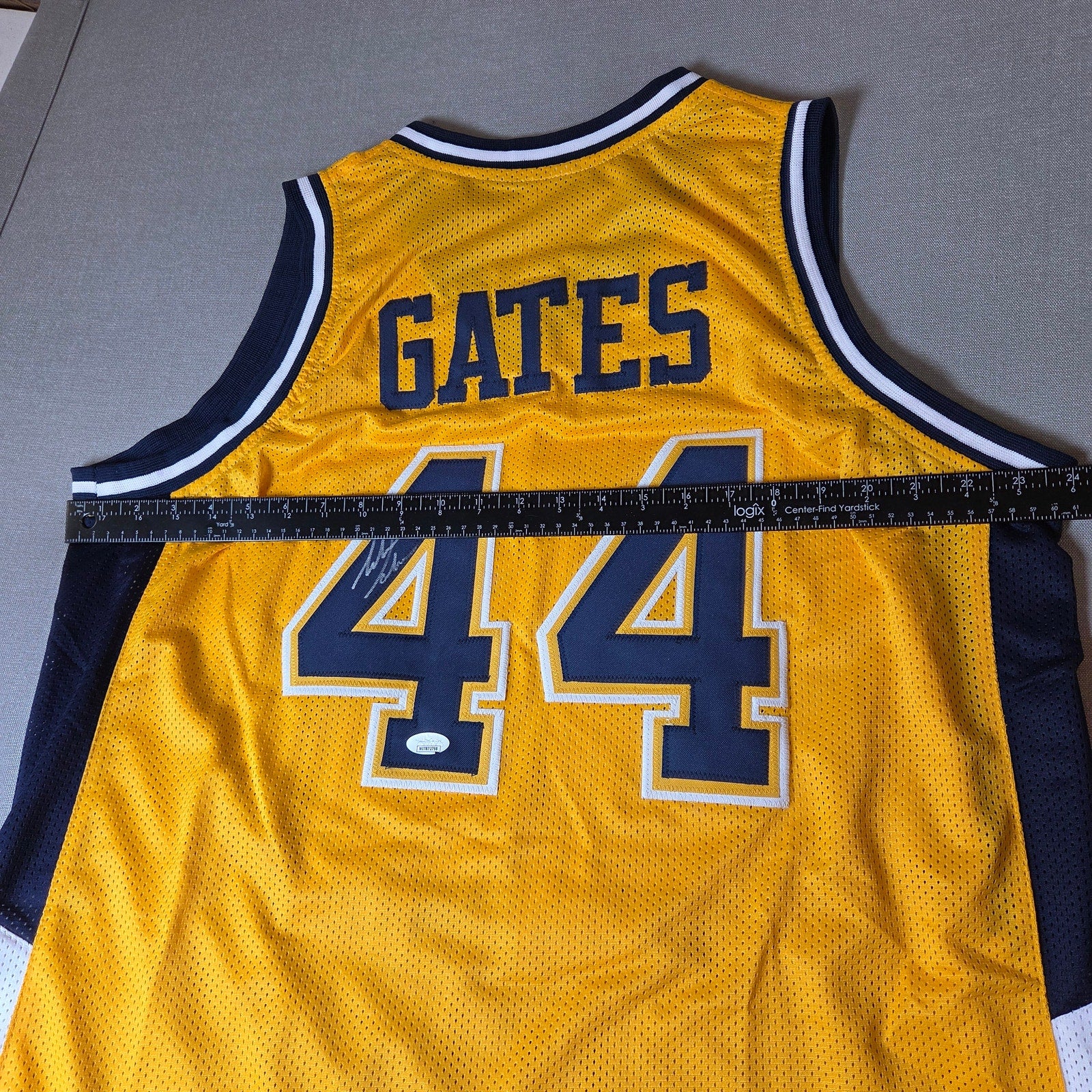 Antonio Gates Signed Kent State Basketball Custom Jersey JSA Witness