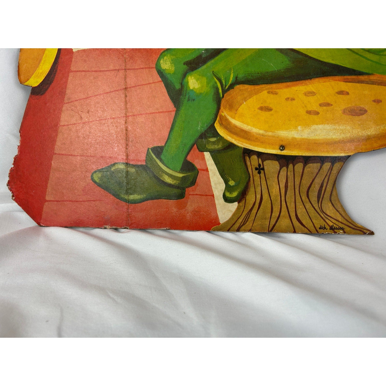 Mid Century Christmas Elf Yard Art Set 4 U Bild Wood Decorations