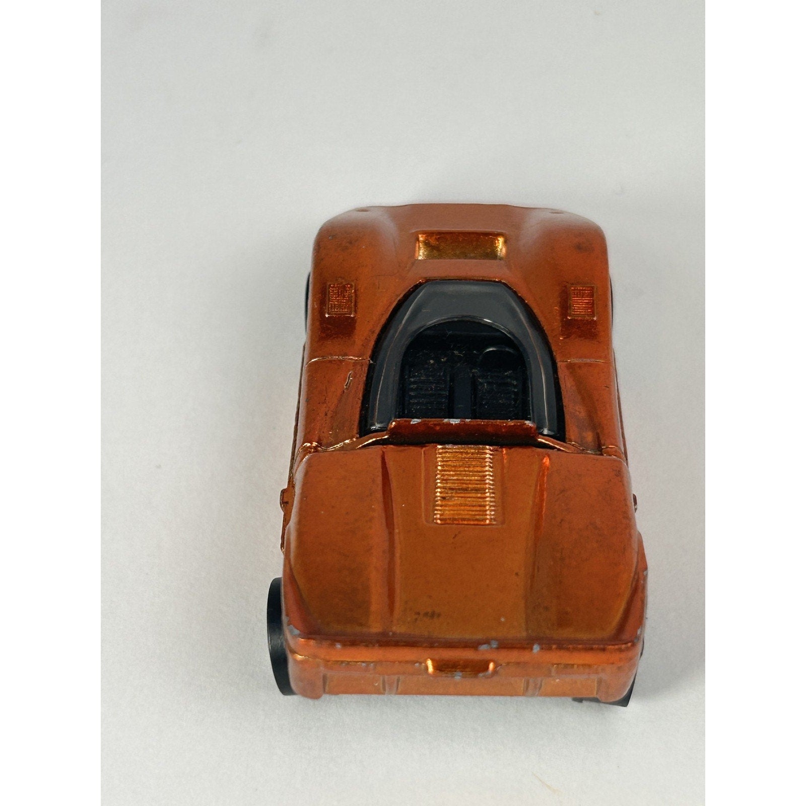 Vintage Hot Wheels 1969 McLaren M6A Redline Diecast Car W/Button