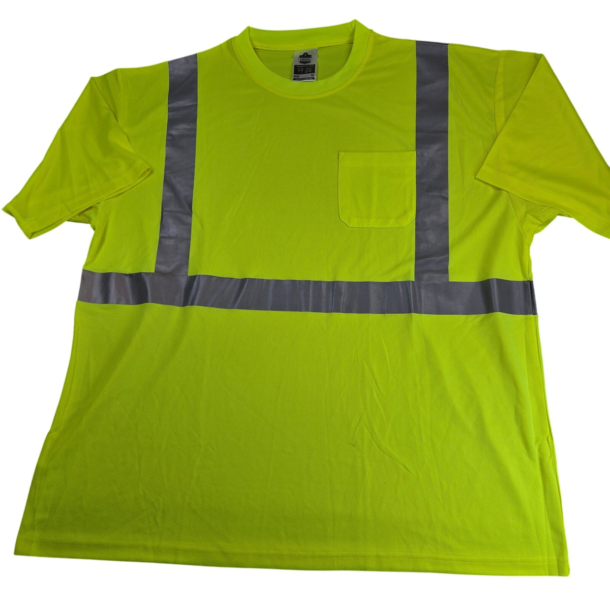 Ergodyne GloWear 8289 Hi Vis Reflective Safety Work Shirt Lime 5XL Class 2