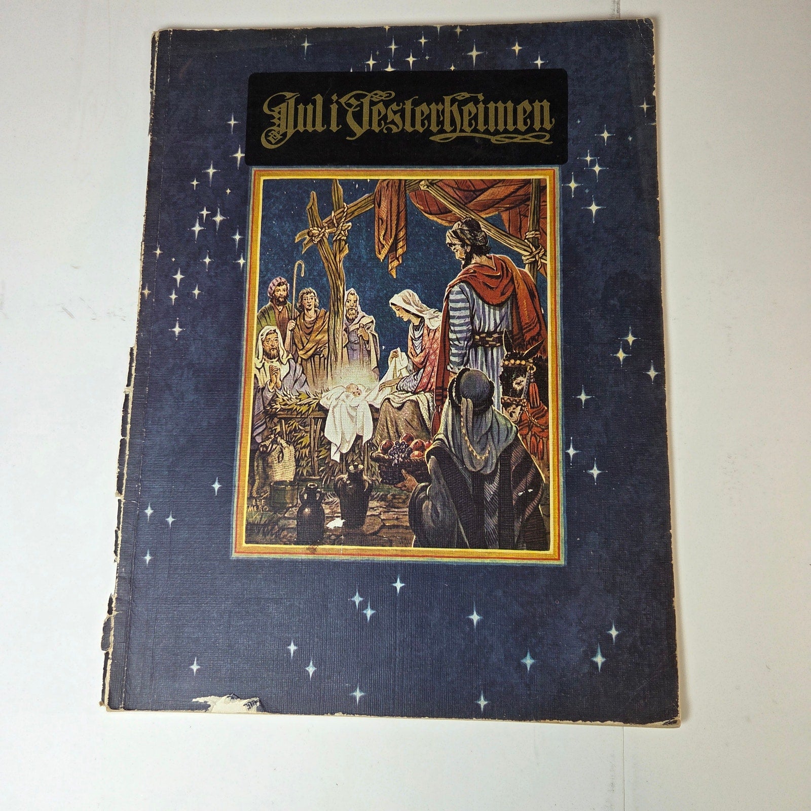Christmas Annual Jul i Vesterheimen 1951 Norwegian Augsburg Publishing Vintage