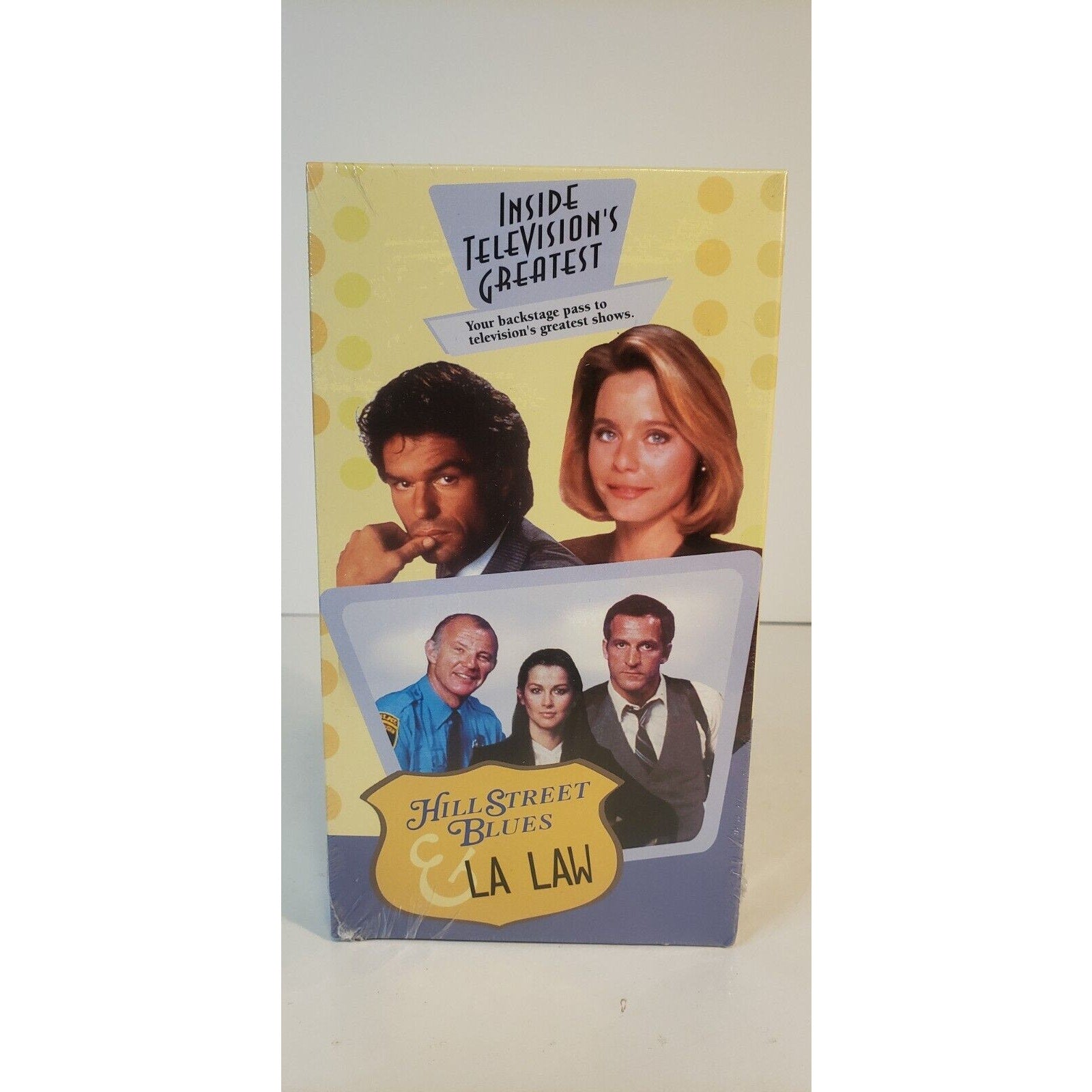 Hill Street Blues and LA Law Inside TV's Greatest VHS New Sealed *RARE