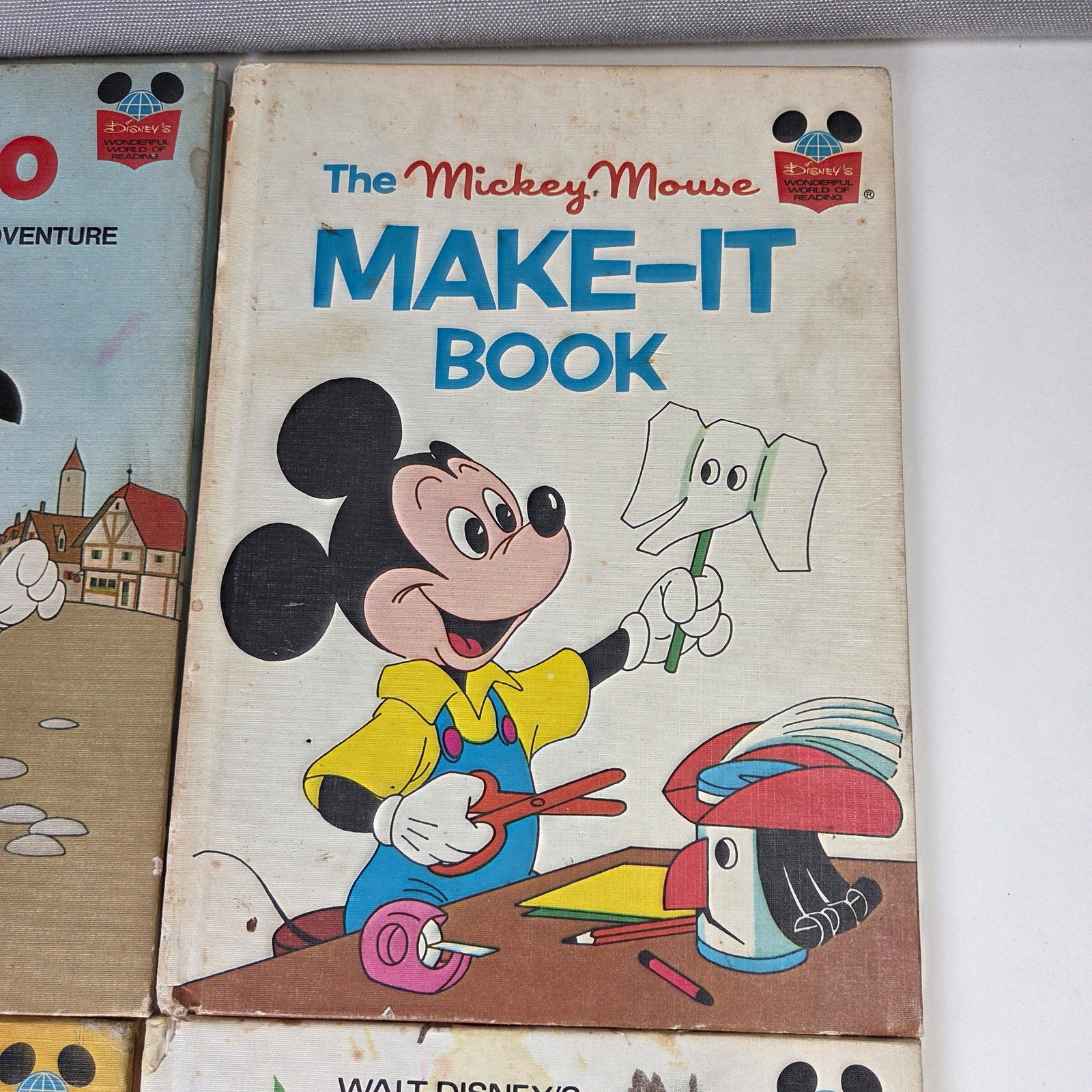 Vintage Disney Wonderful World Reading & Beginner Books Lot 6 Hardcover