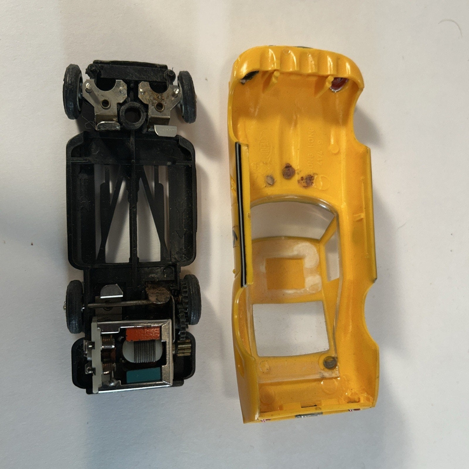 1960s Ideal Motorific Ferrari #9 Battery Operated Car w/ Original Display Case