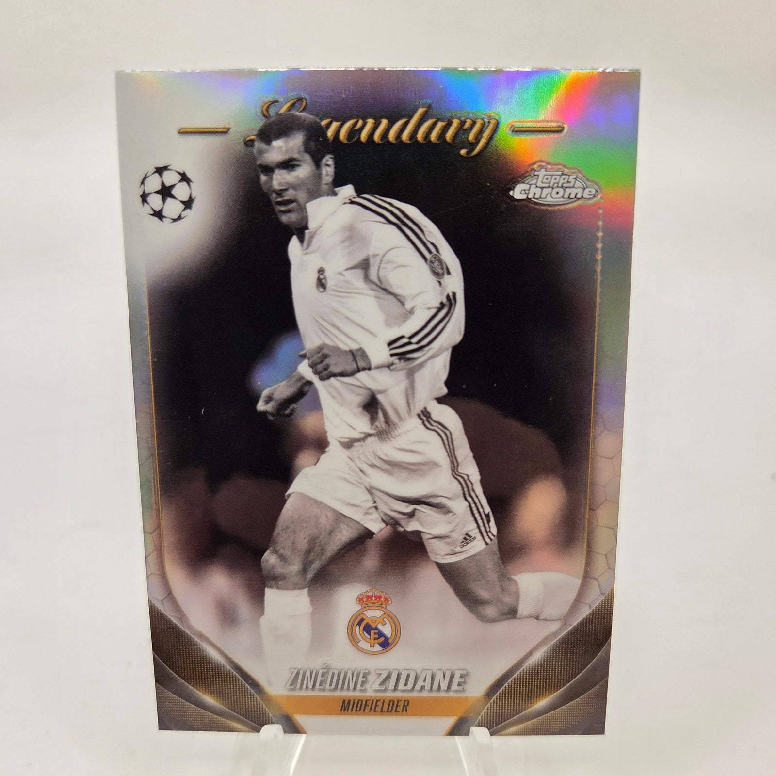2023-24 Topps Chrome UEFA Zinedine Zidane SP VAR #112 Real Madrid C.F.