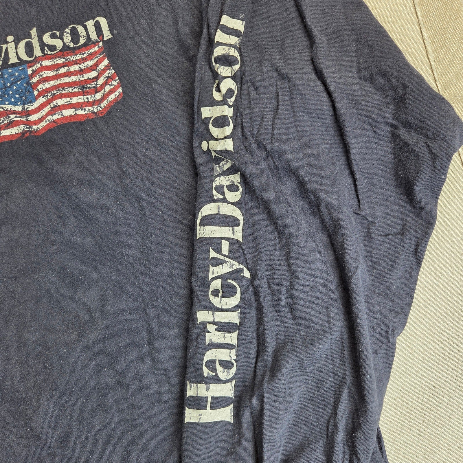 Harley-Davidson 2009 Windy City Chicago Pinup Long Sleeve T-Shirt 2XL USA