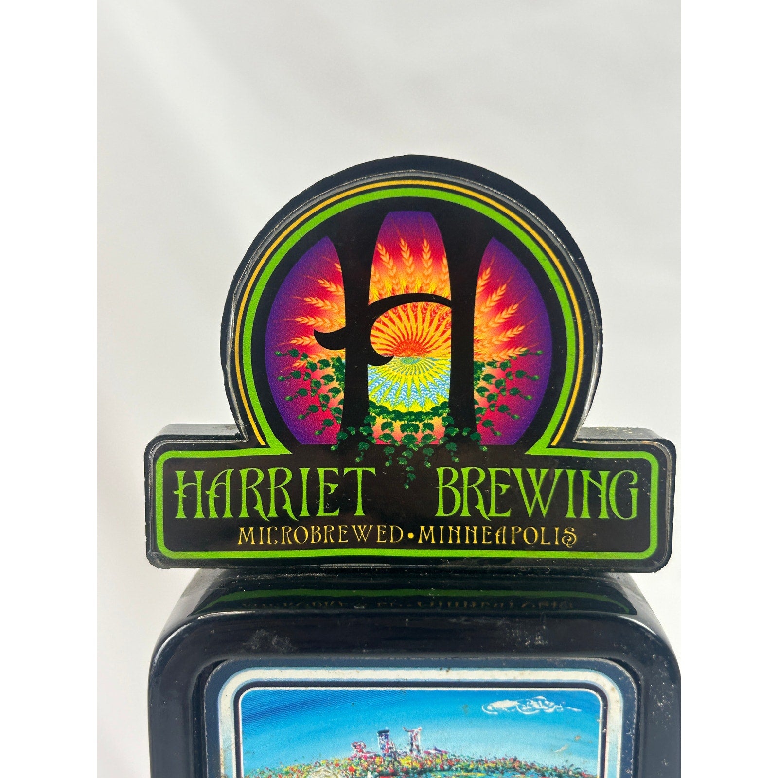 Harriet Brewing West Side Belgian IPA Beer Tap Handle Minneapolis Minnesota