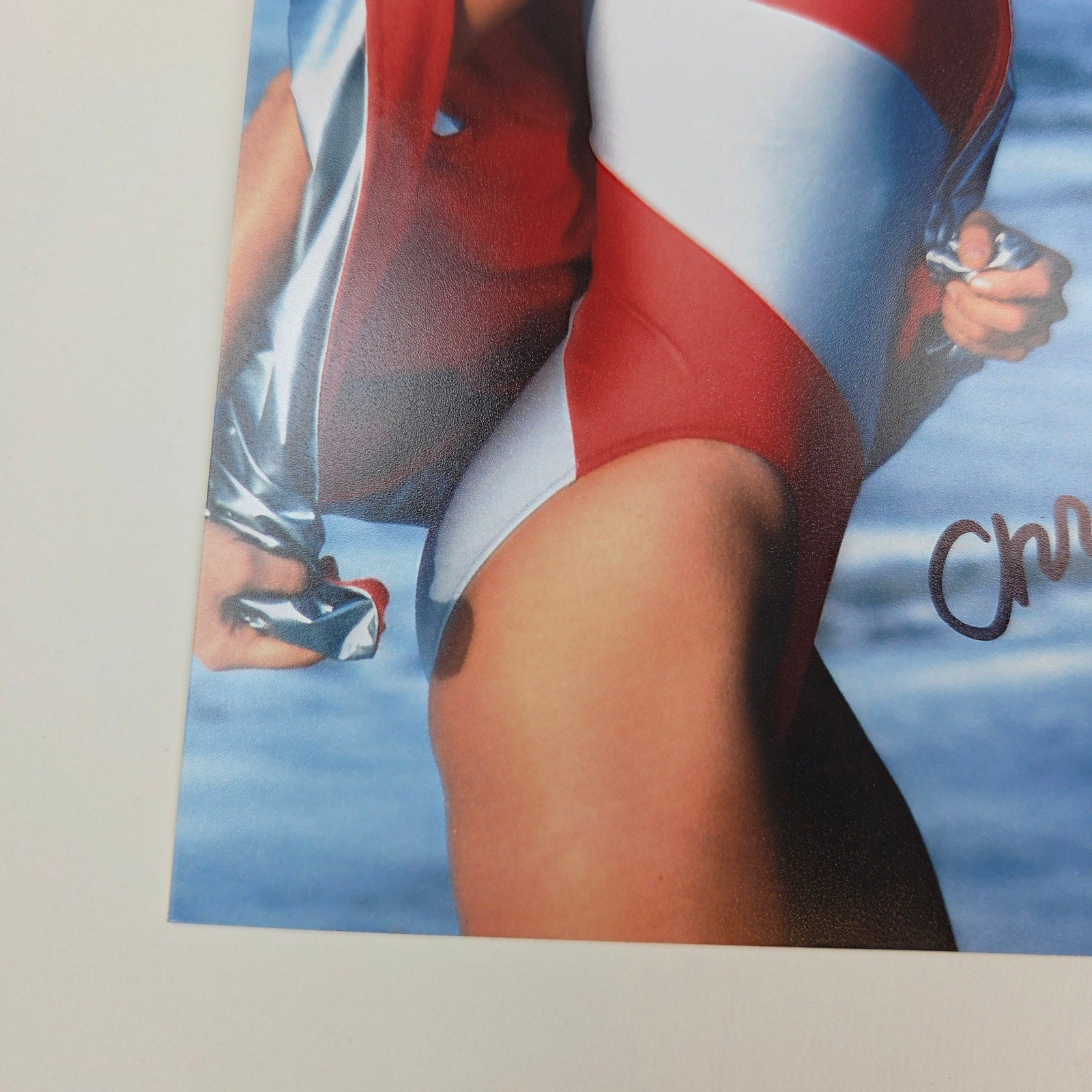 Christie Brinkley Signed 8x10 Photo BAS Beckett Witness Certified Autograph