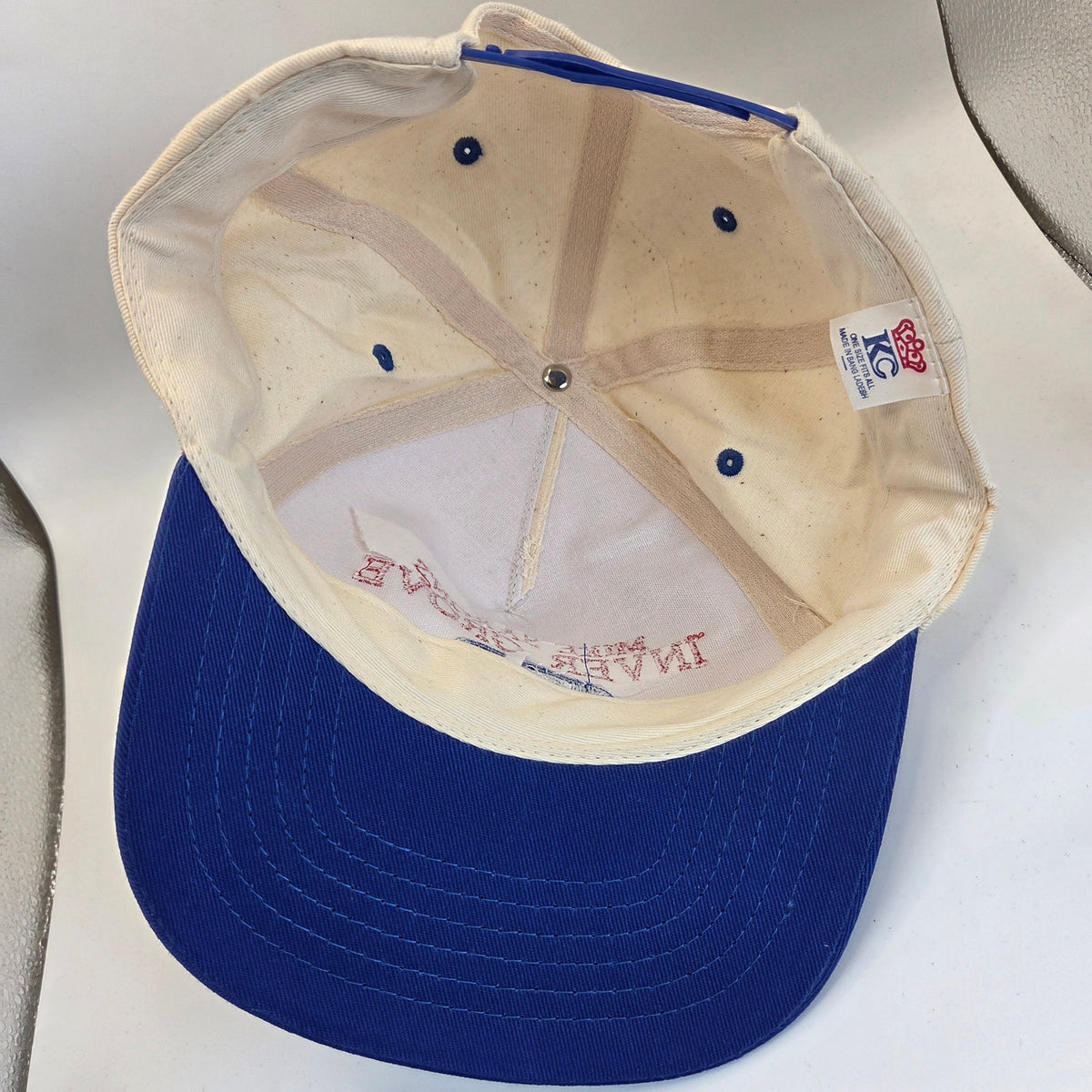 Vintage KC Mike Saxon's Inver Grove Ford Snapback Hat OSFA Dealership Cap USA