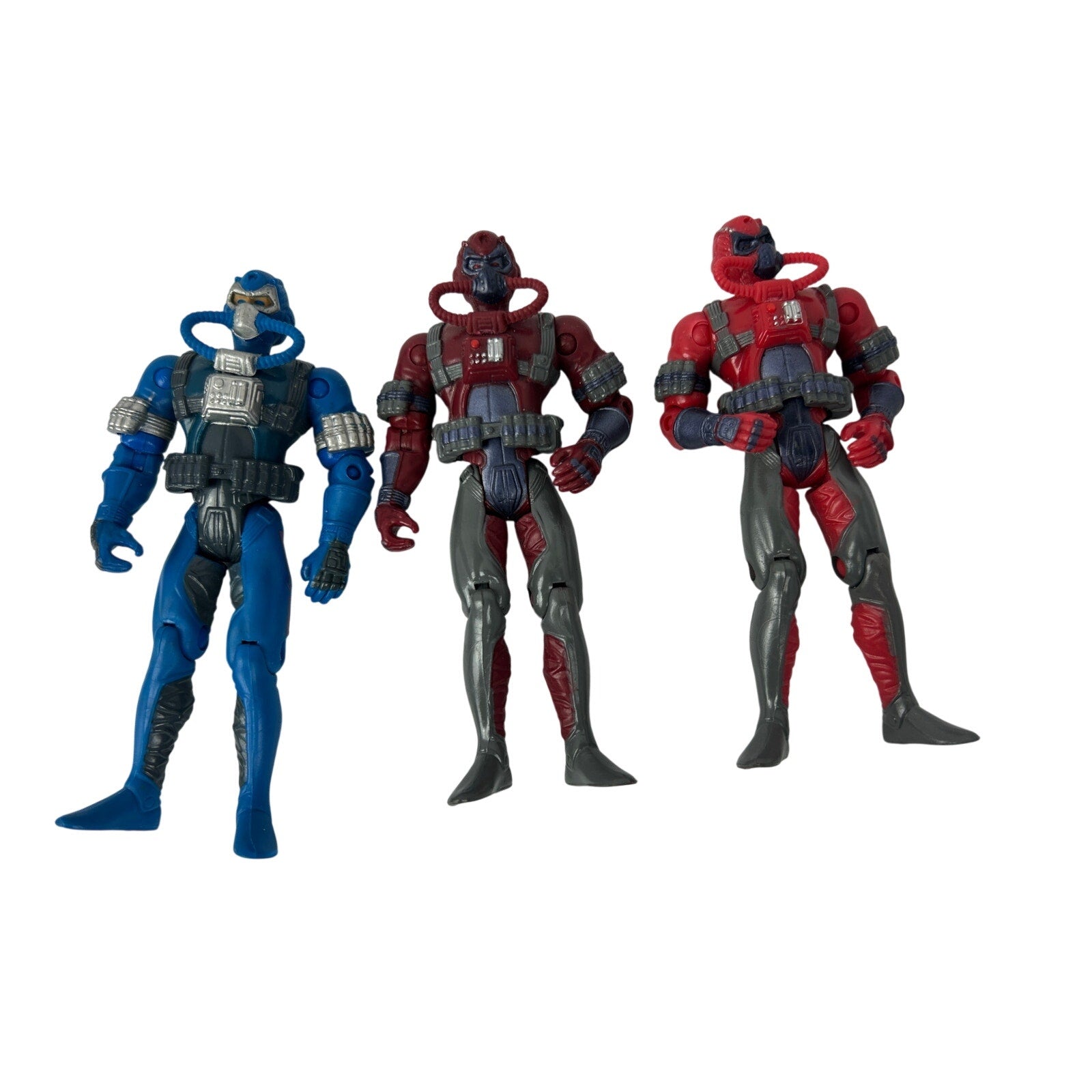 GI Joe Cobra Moray lot 5 figures plus Baroness Diver with Weapons and Fins