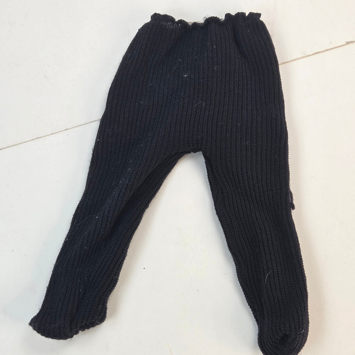 Vintage American Girl Samantha Pleasant Company Black Ribbed Meet Tights Doll
