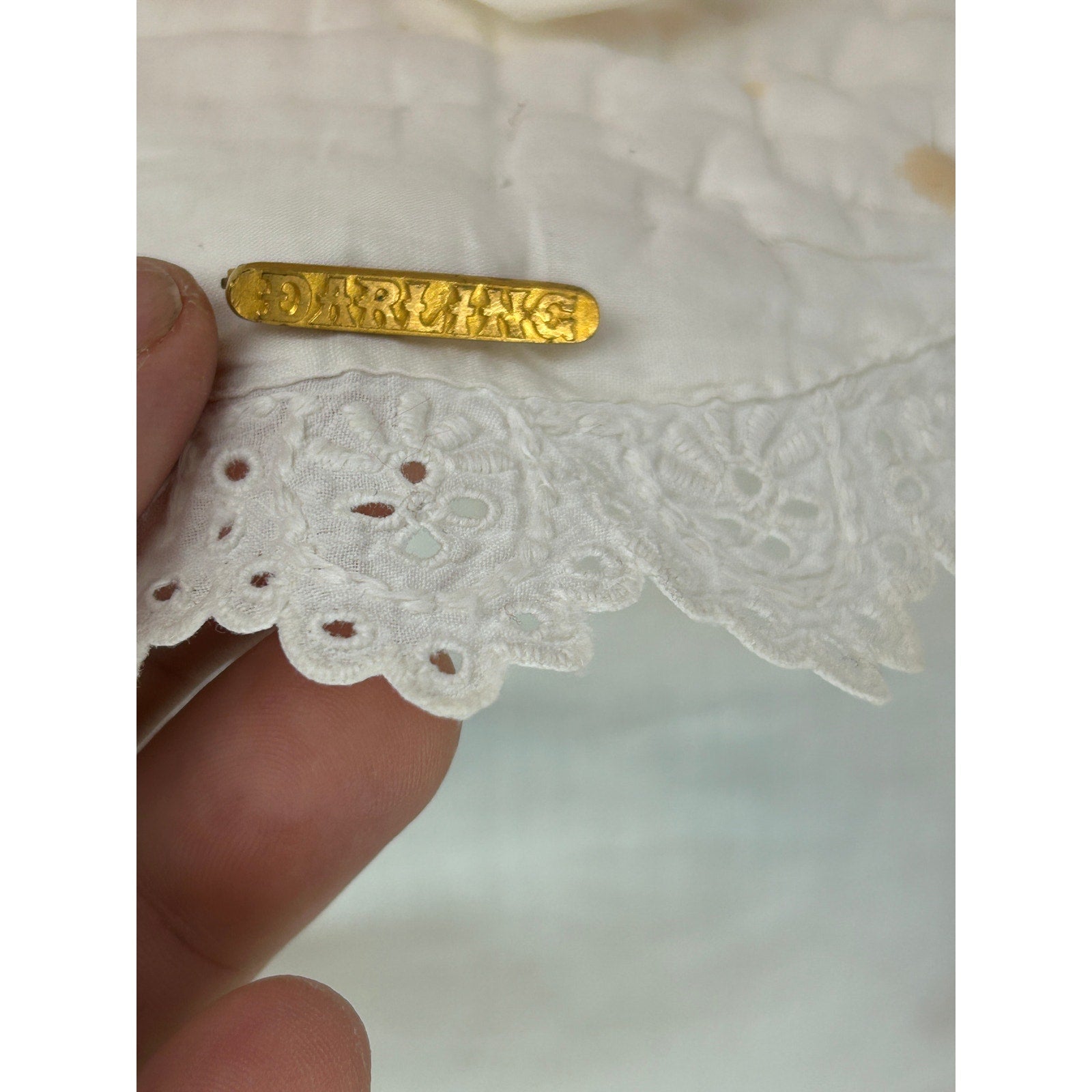 Unmarked 29" Composition Baby Doll c.1915–20s, Sleep Eyes, Human Hair Wig