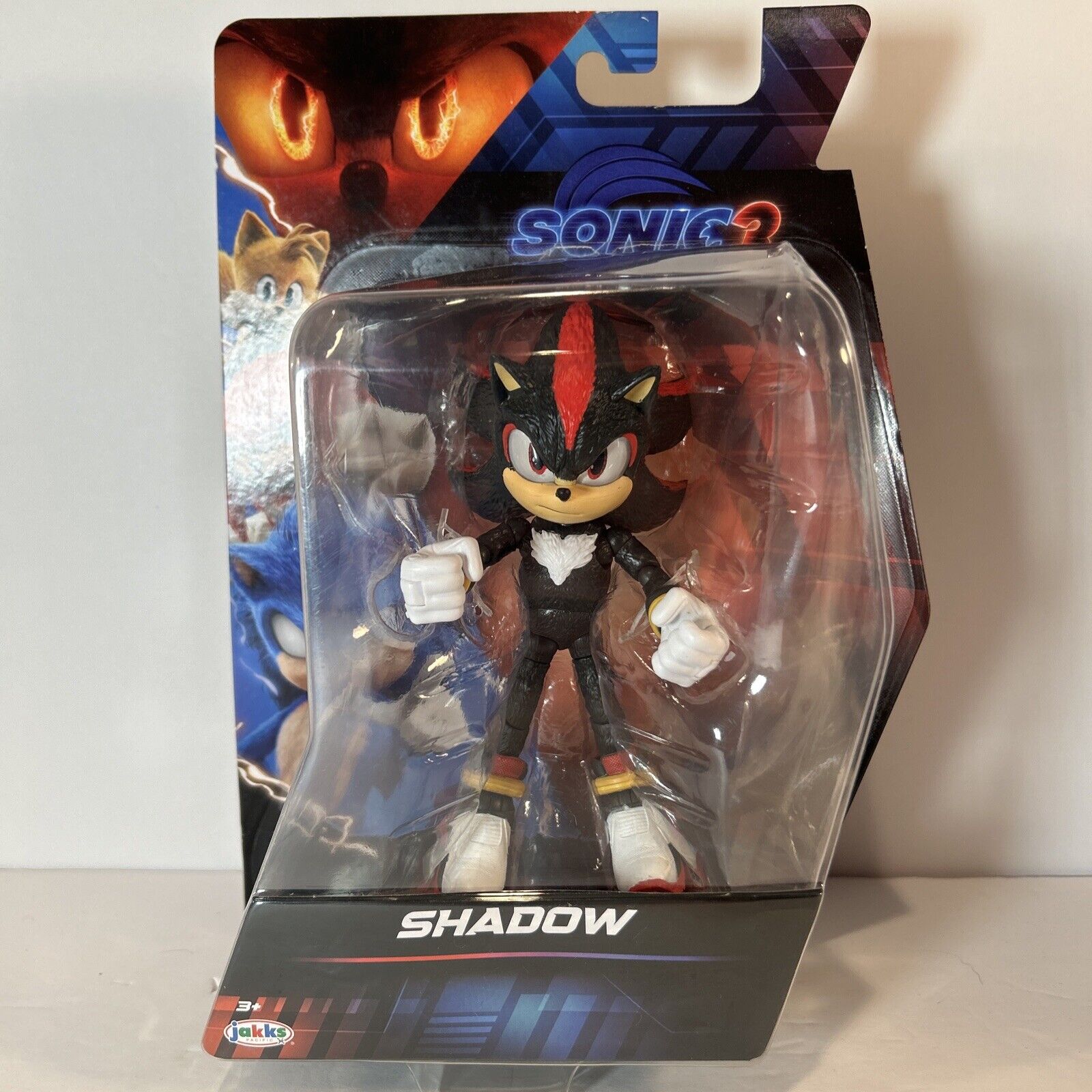 Sonic the Hedgehog 3 Action Figure Lot – Sonic, Tails, Shadow + Mini Sonic JAKKS