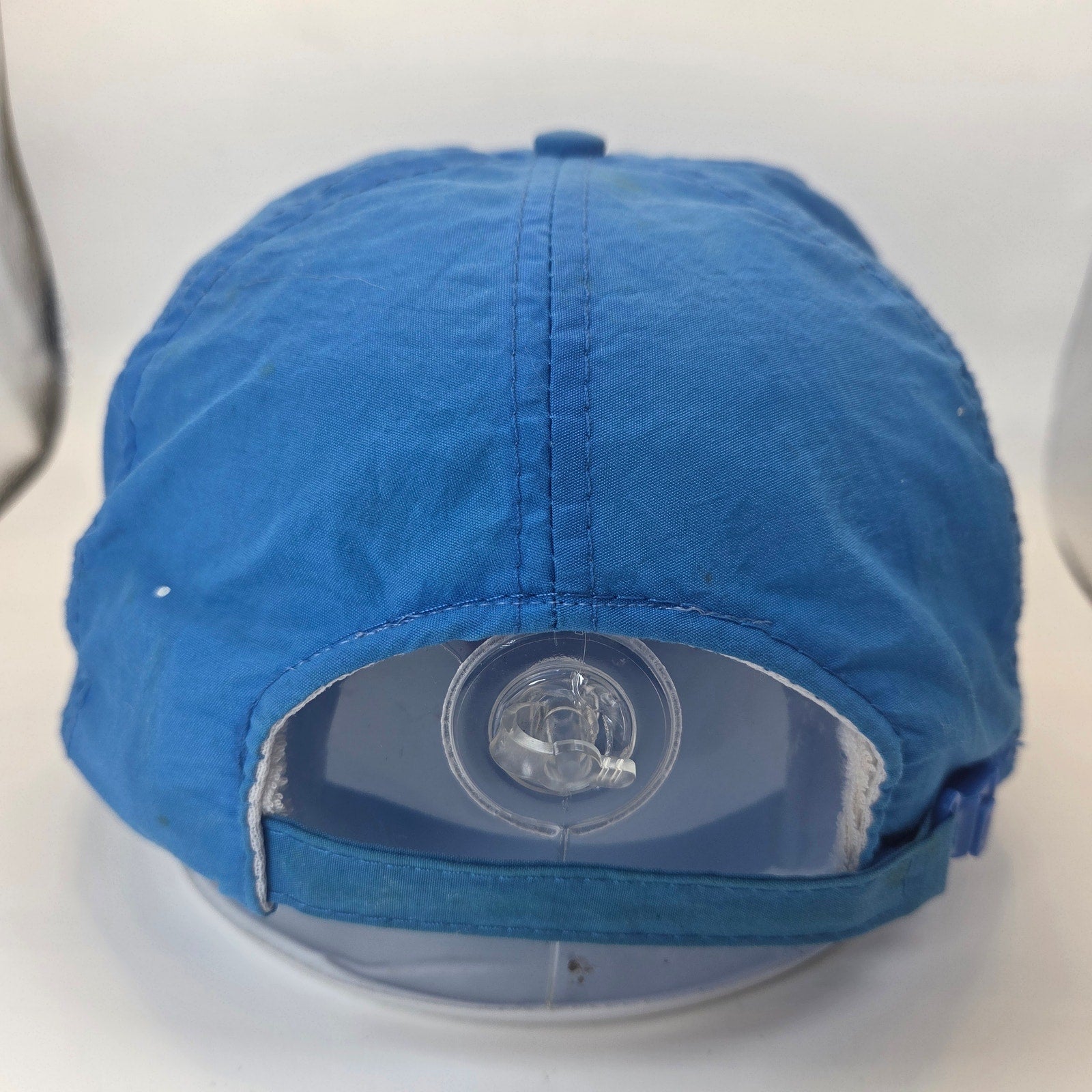 Vintage Alaska Souvenir Rope Snapback Hat Blue Nylon Adjustable Cap USA