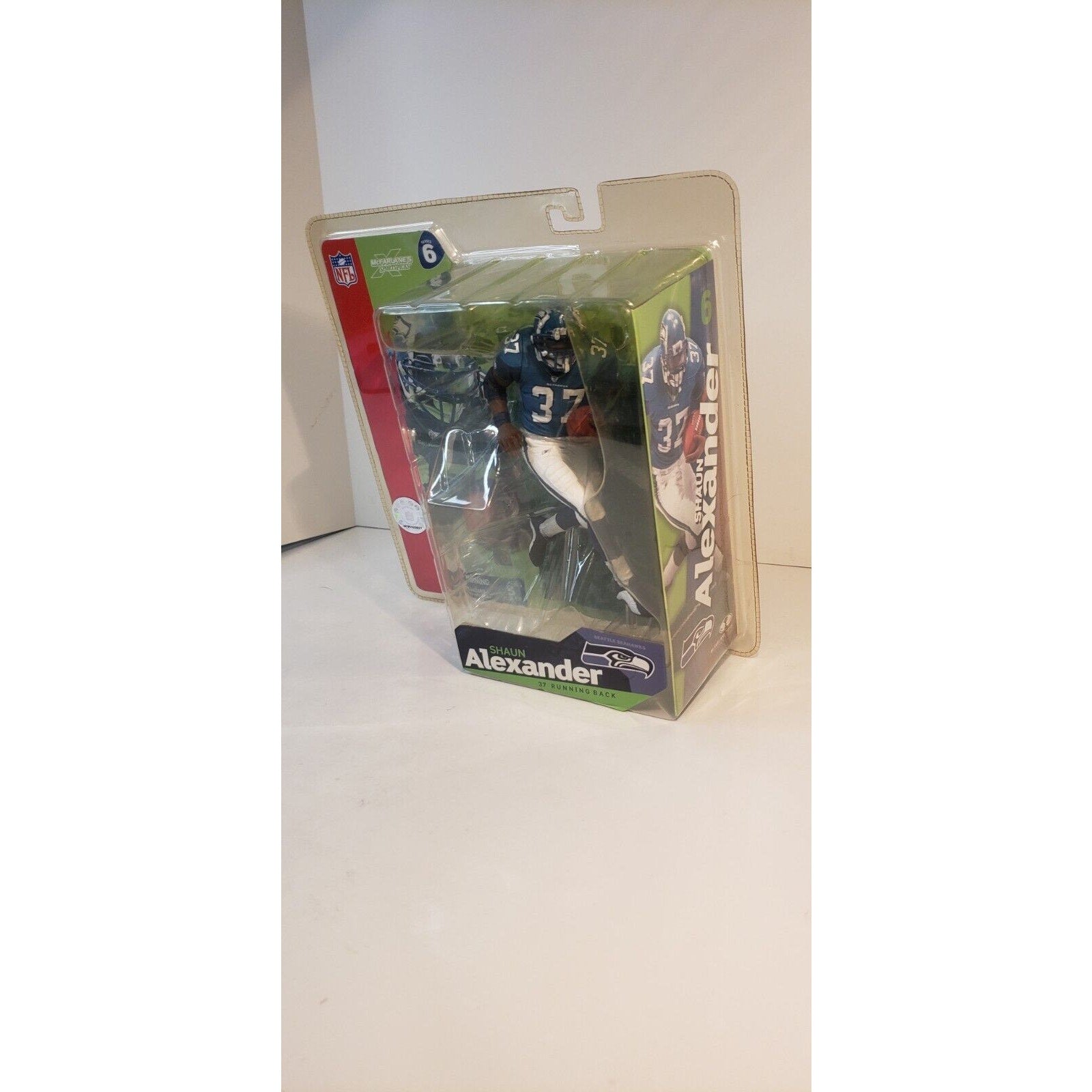 Shaun Alexander McFarlane Series 6 Seattle Seahawks White Pants New