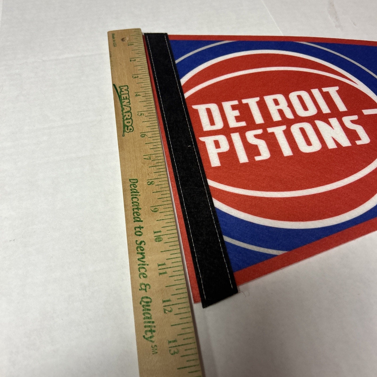 New Detroit Pistons NBA 12" X 30" Wincraft Felt Pennant