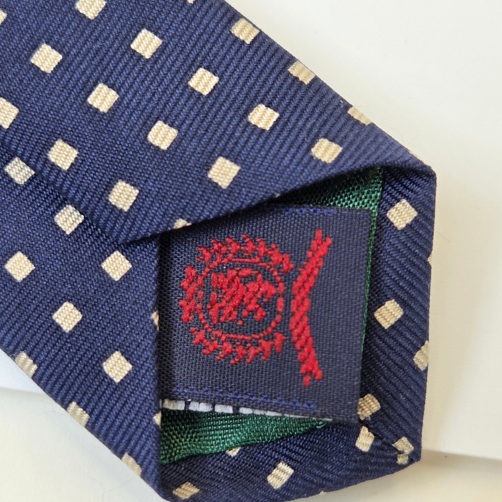 Tommy Hilfiger Silk Tie Lot 3 USA 3.75" Classic Designer Bundle Contrast Tips