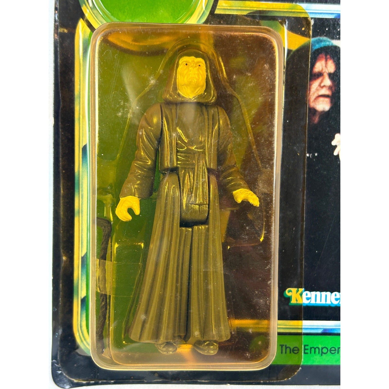 Vintage 1984 Kenner Star Wars POTF The Emperor 92-Back Carded Figure No Coin MOC