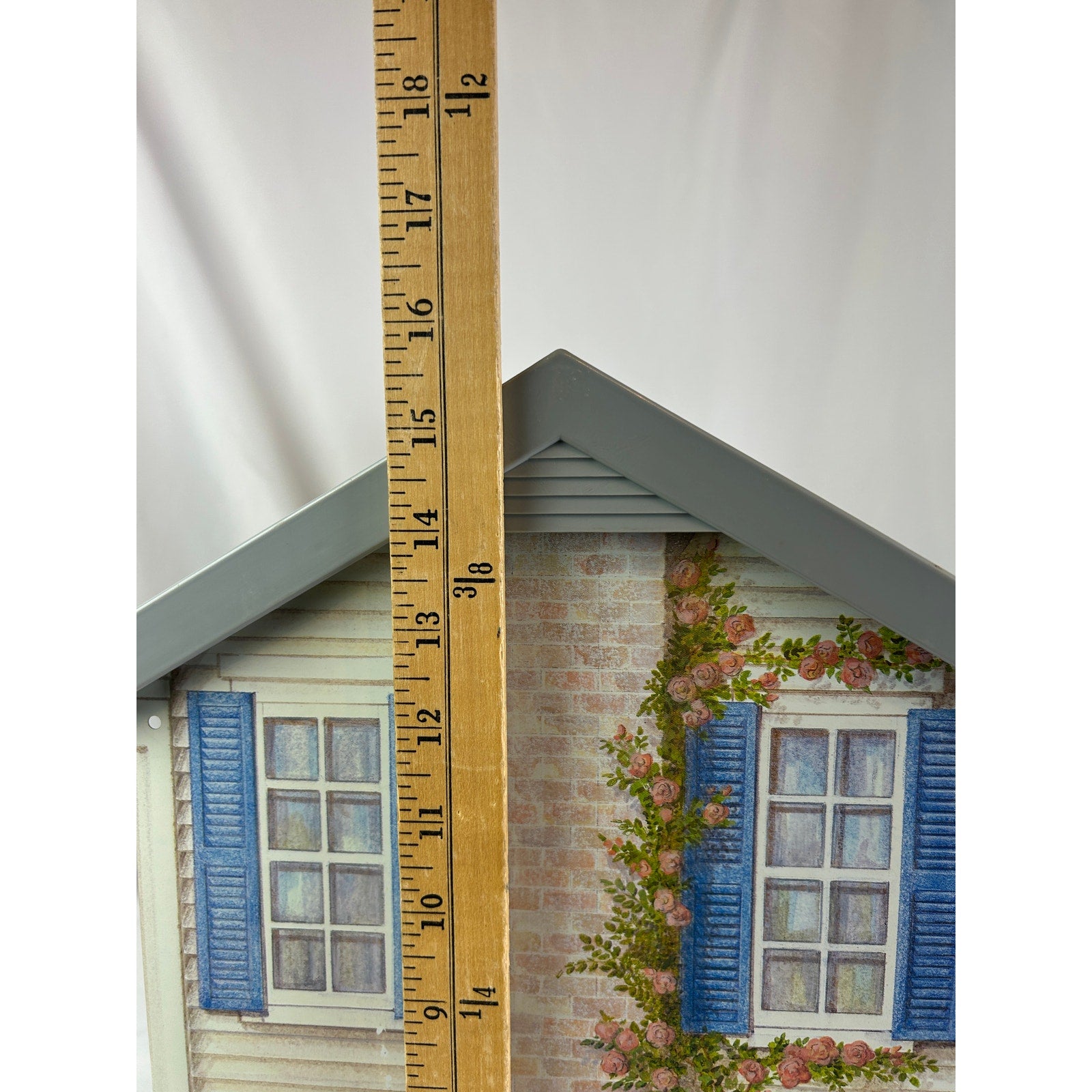 Vintage Wolverine Today’s Kids Rosewood Manor Tin Litho Colonial Dollhouse