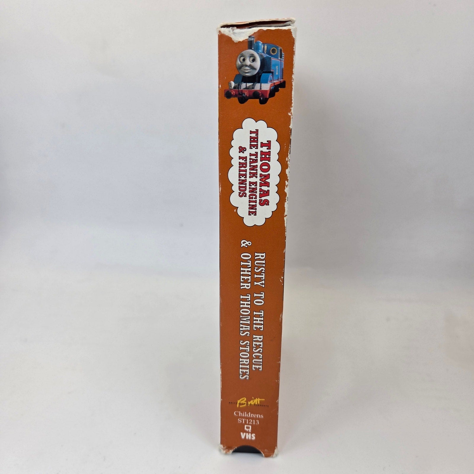 Thomas Tank Engine Rusty To The Rescue VHS George Carlin 1995 ST1213 Tape