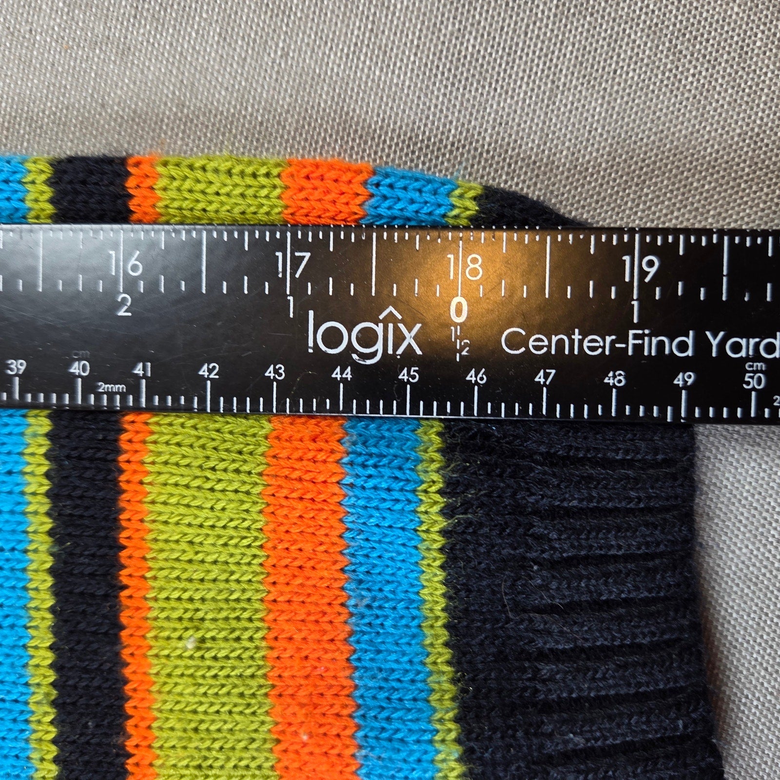 Clix! Vintage Southwestern Striped Knit Sweater Womens Large USA Pullover